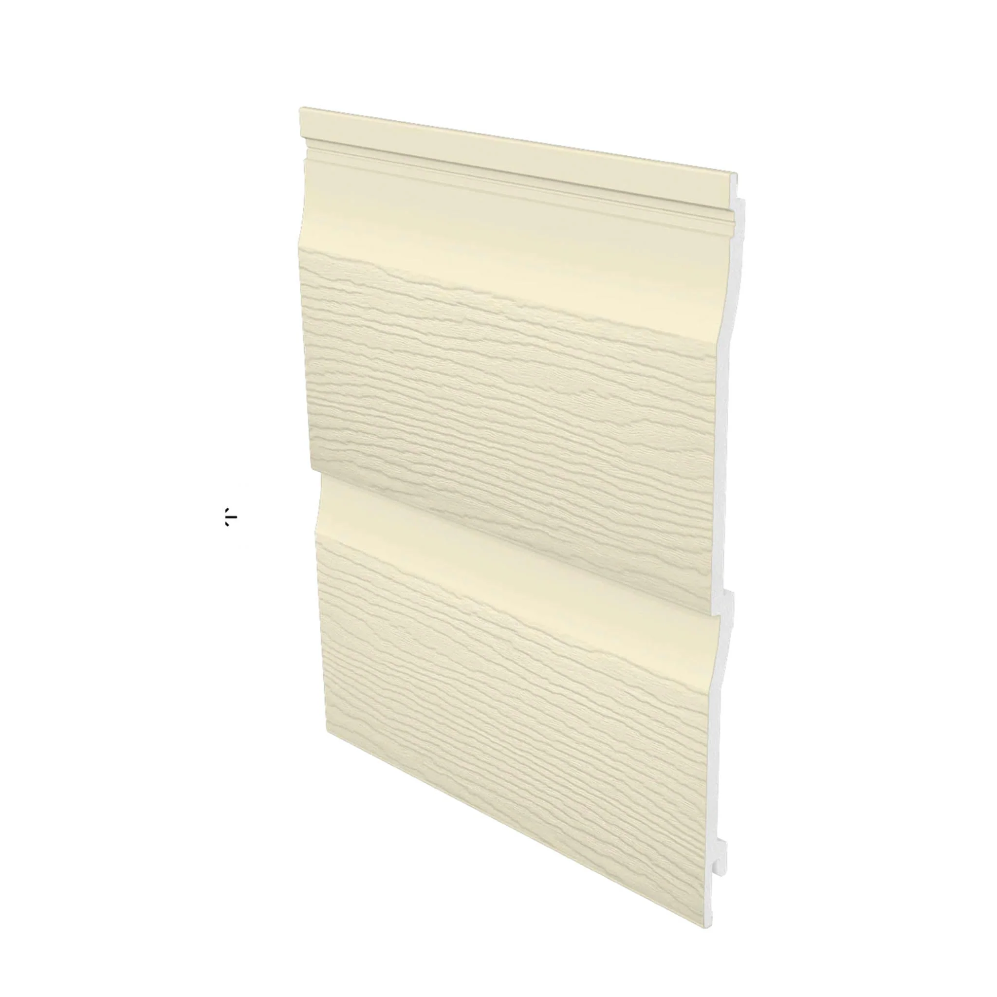 Fortex Double Shiplap Cladding Embossed Pale Gold 333mm x 5 Metre - Image 2
