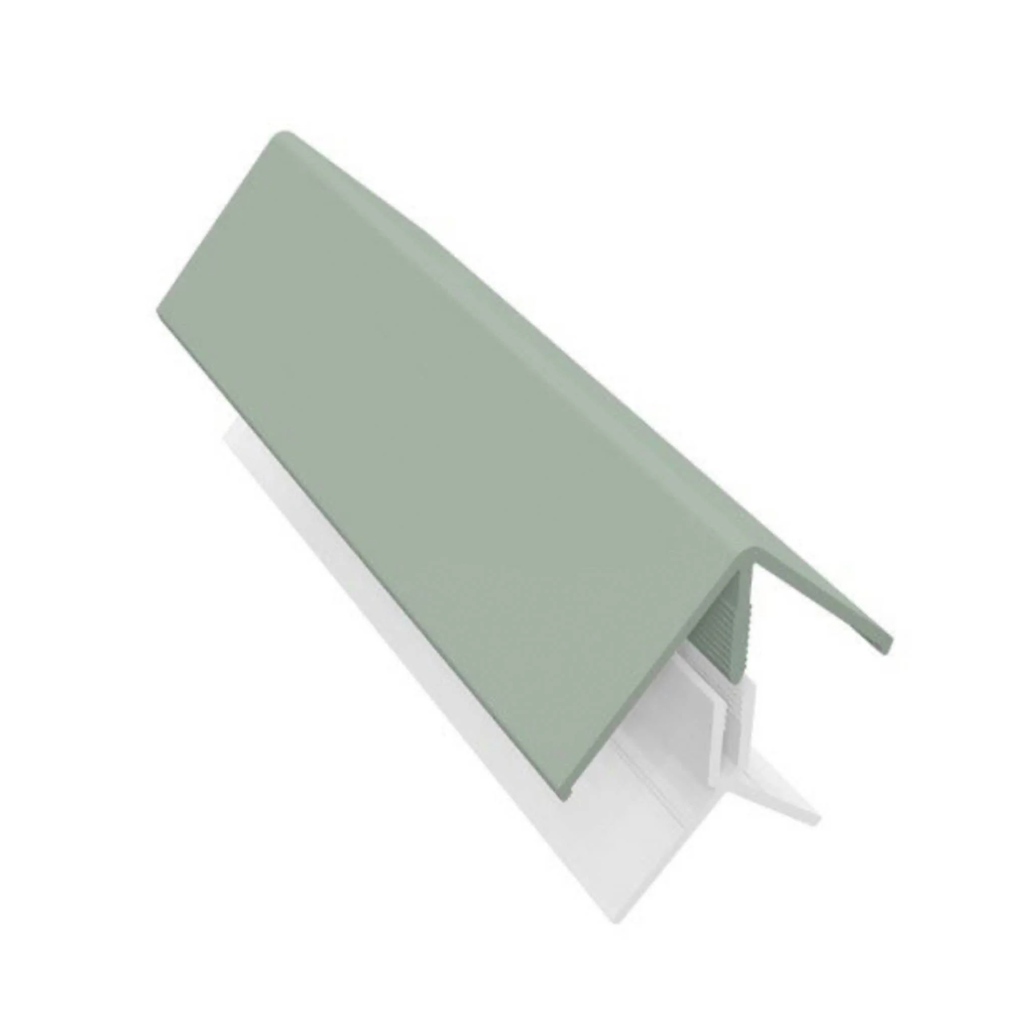 Fortex Exterior Shiplap Cladding Sage Green External Corner - 3 Metre