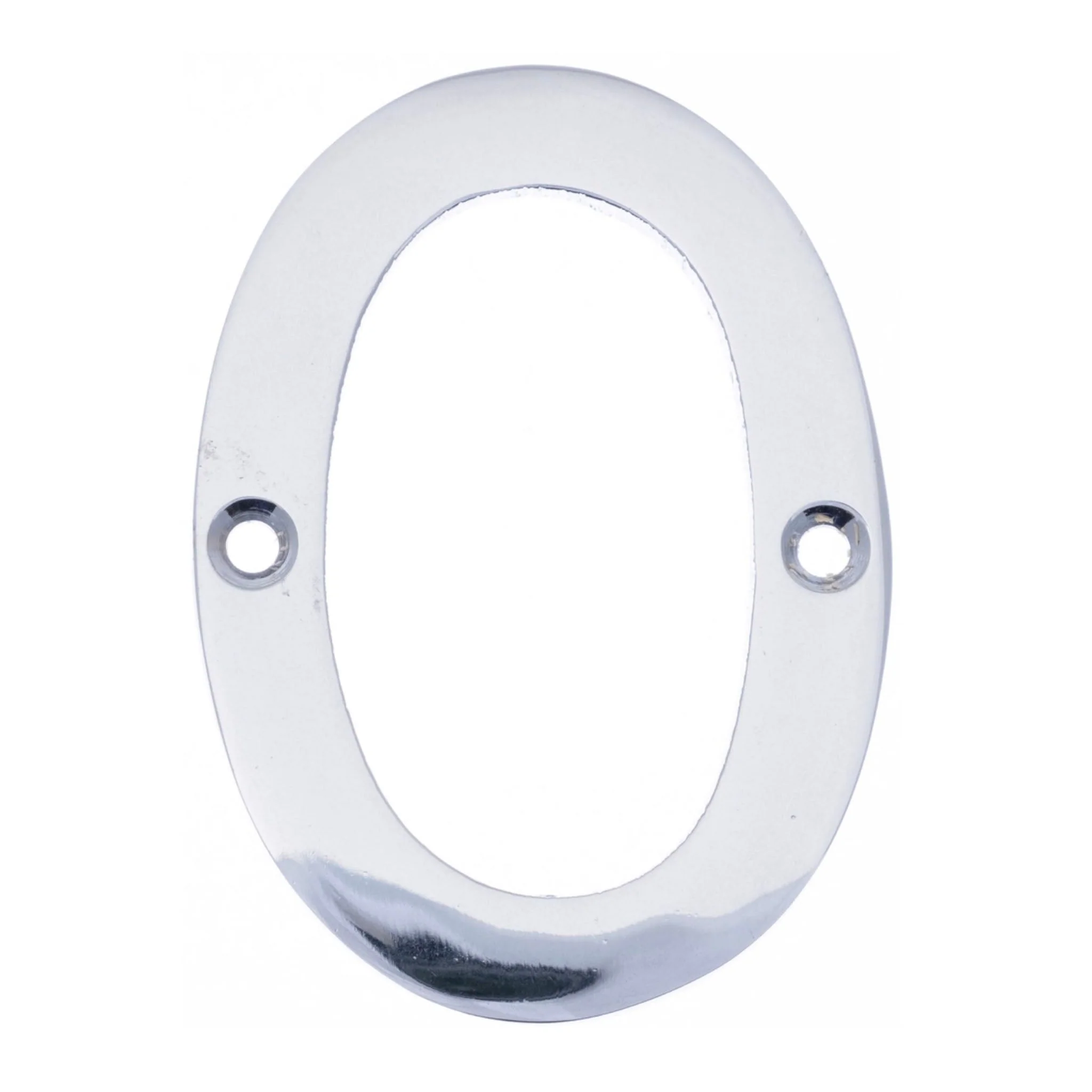 Frisco Chrome Numeral - 0