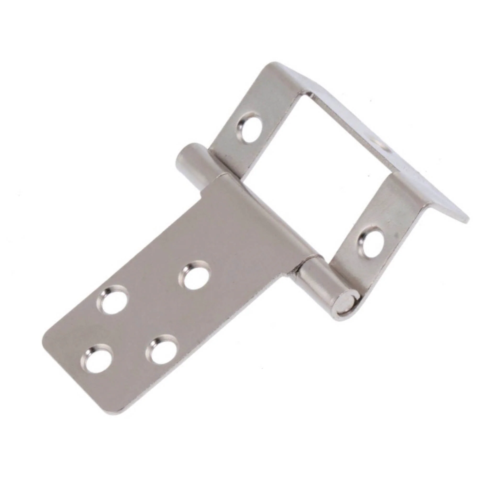Frisco Cranked Flush Hinges BZP 50mm - 1 Pair