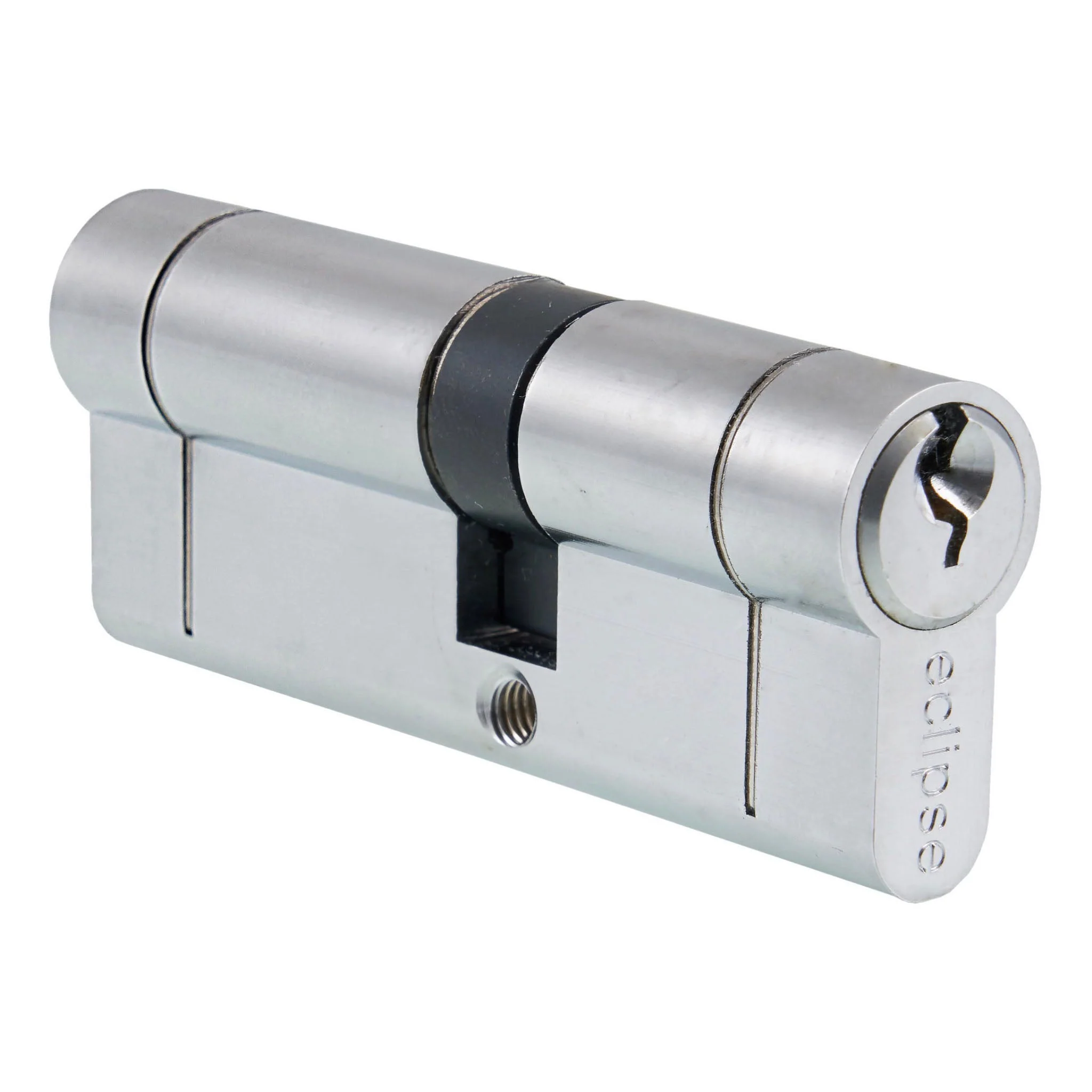 Frisco Euro Double Chrome Cylinder 35mm - 45mm 3 Keys