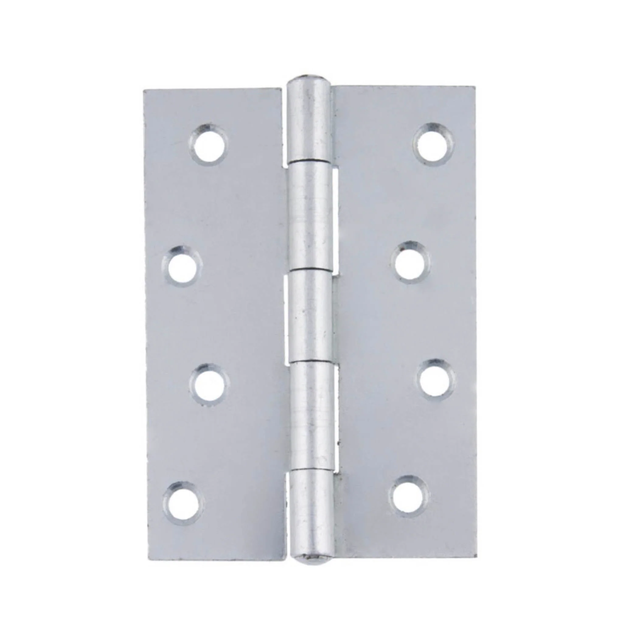 Frisco Fixed Pin Hinges BZP 75mm - 1 Pair