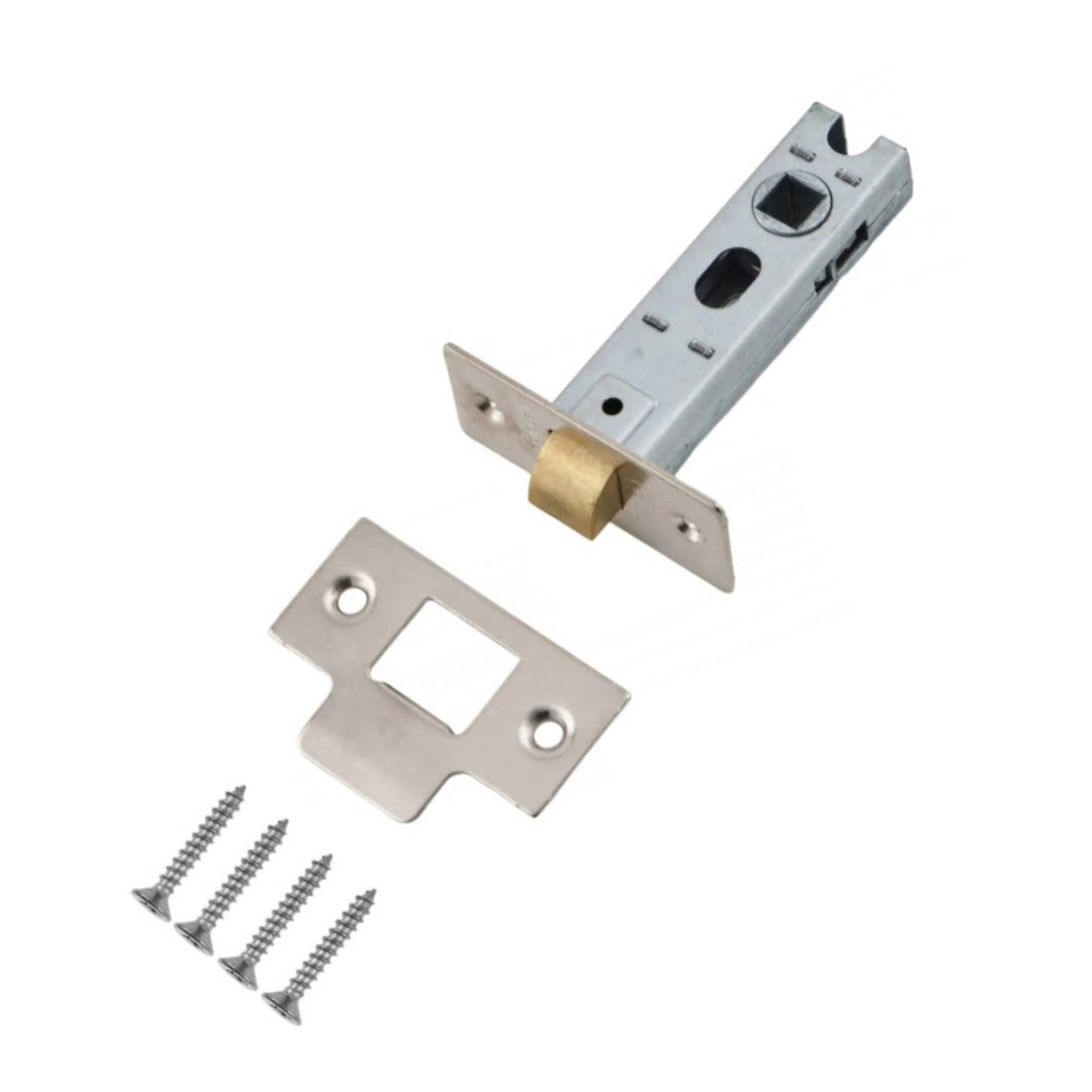 Frisco Heavy Duty Tubular Mortice Latch NP 76mm