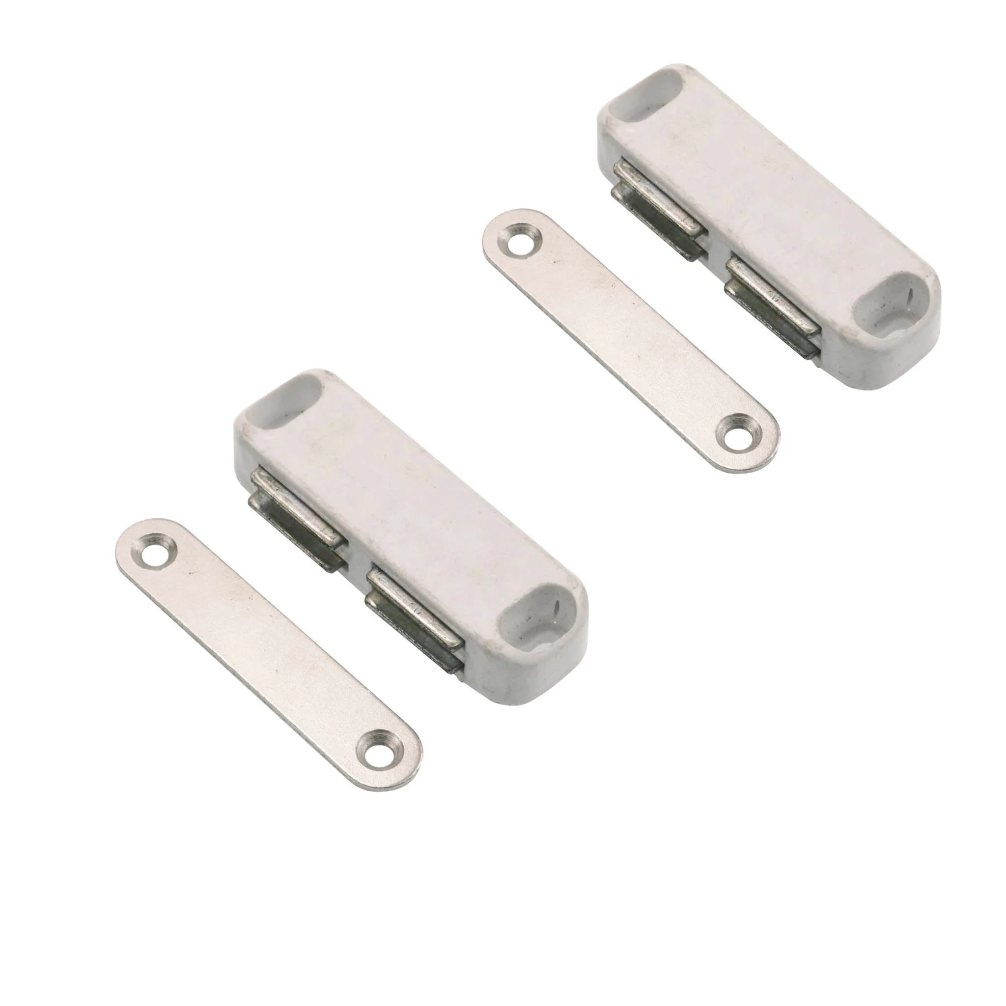 Frisco Magnetic Catch White 62mm - 2 Pack