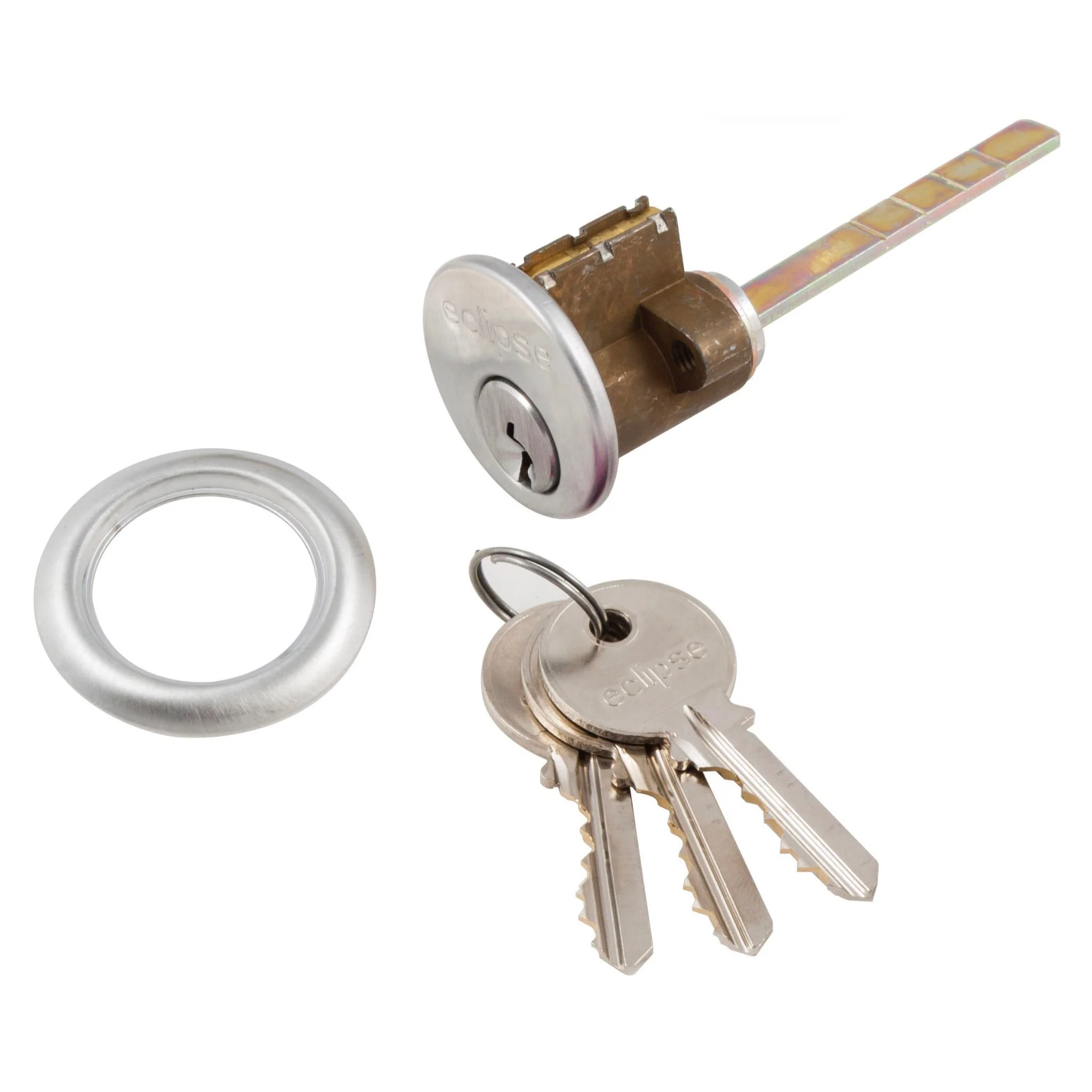 Frisco Replacement Cylinder Polished Chrome 3 Keys
