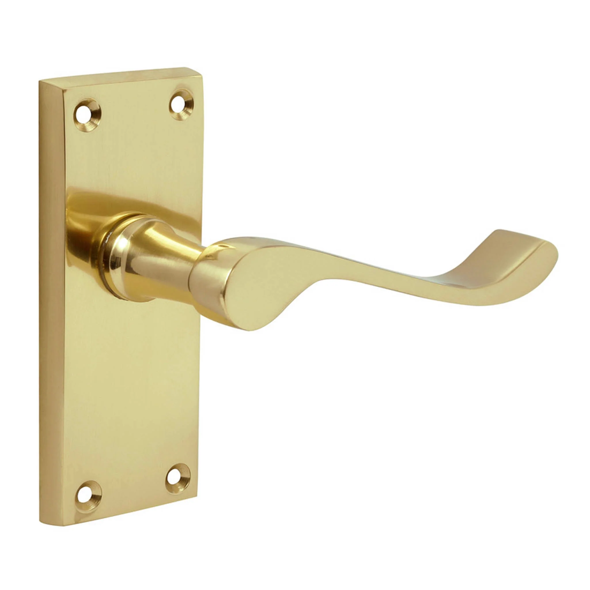 Frisco Victorian Scroll Lever Latch Set