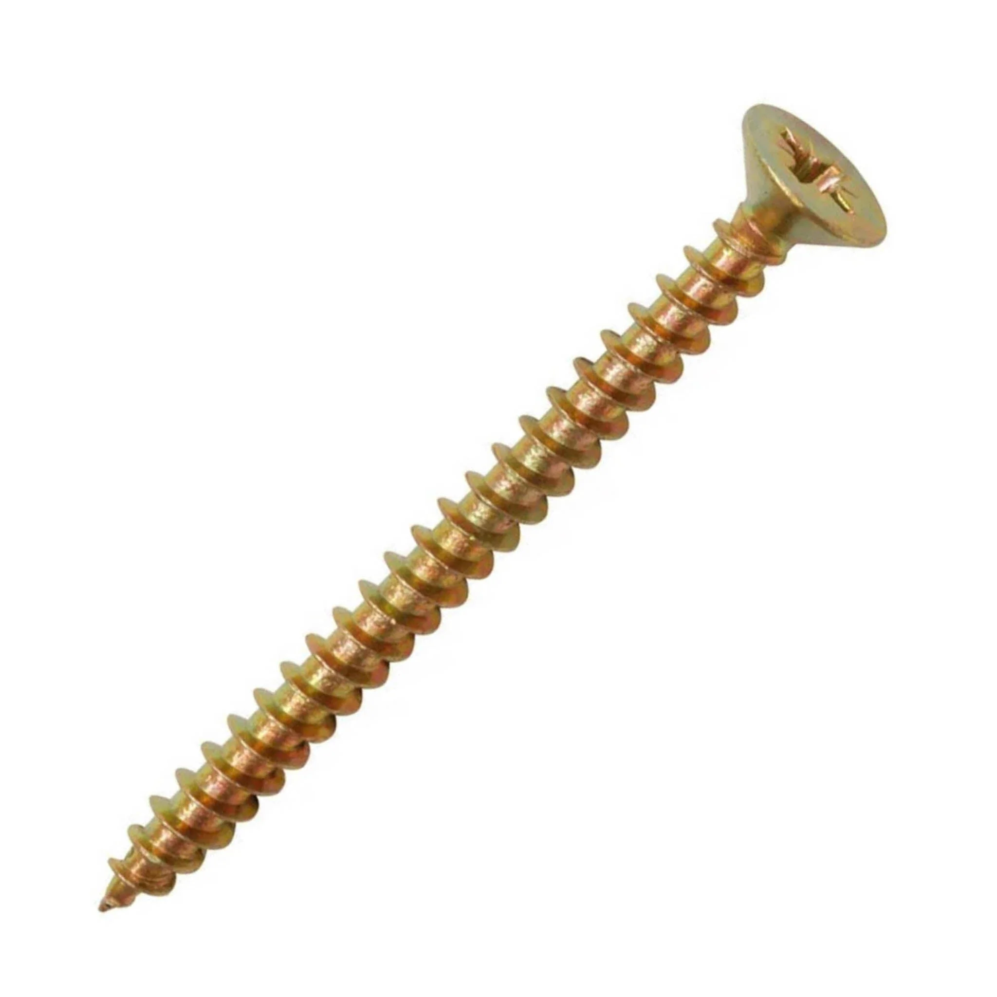 Gold Multi Purpose Woodscrews 5mm x 30mm 200 Box