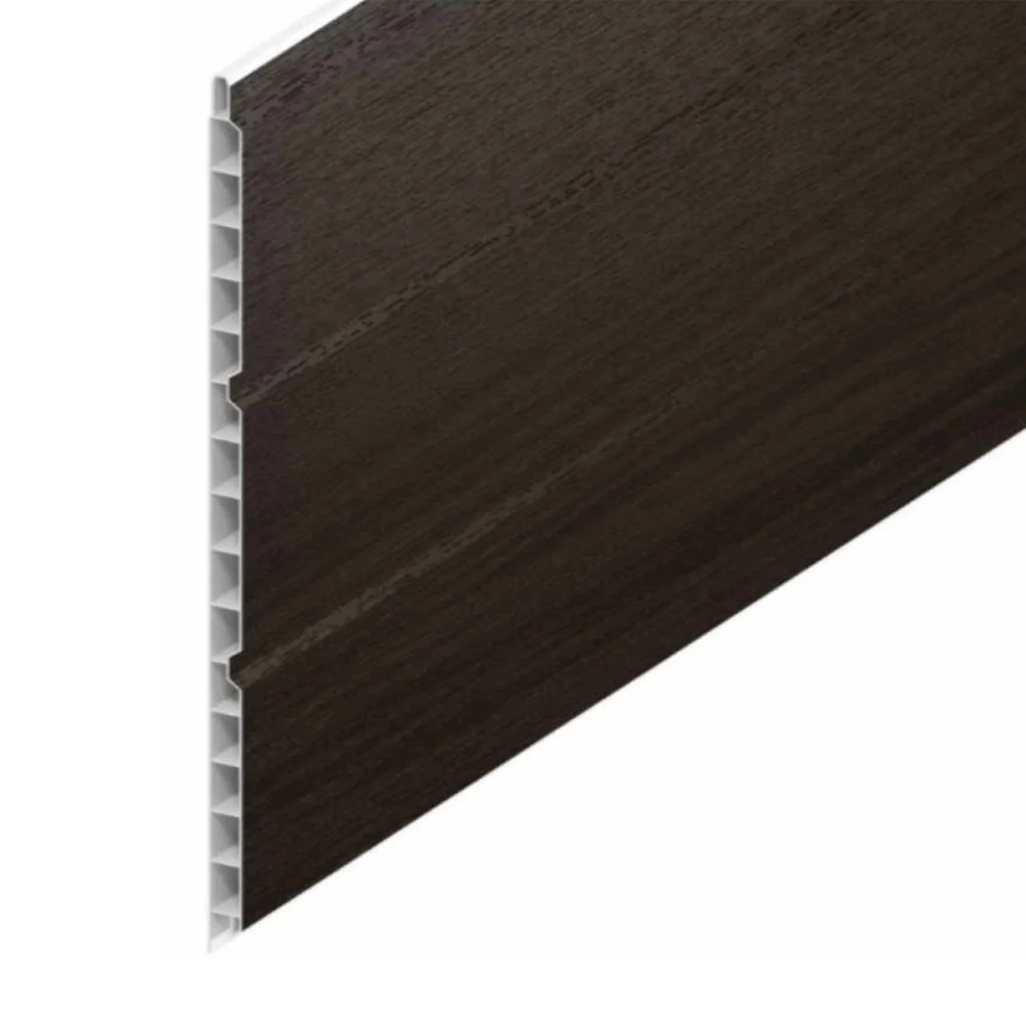 Hollow Soffit Board Rosewood 300mm - 12in - 5 Metre