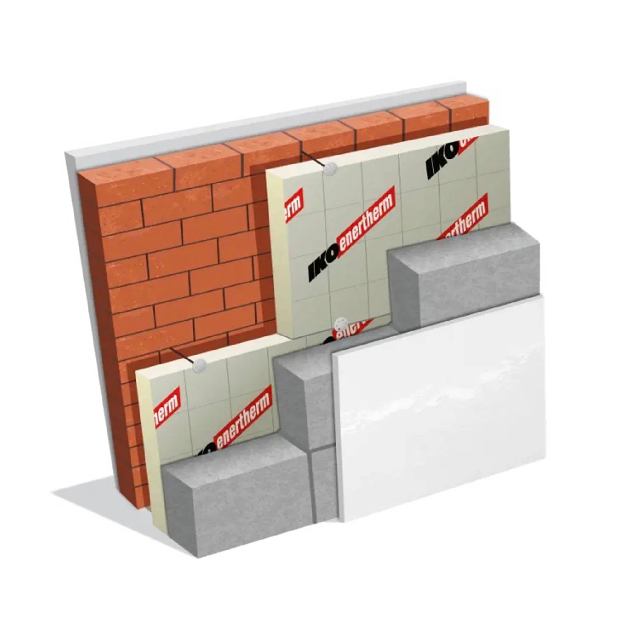IKO Insulation Board Rigid Enertherm Alu 2.4 Metre x 1.2 Metre - Image 2