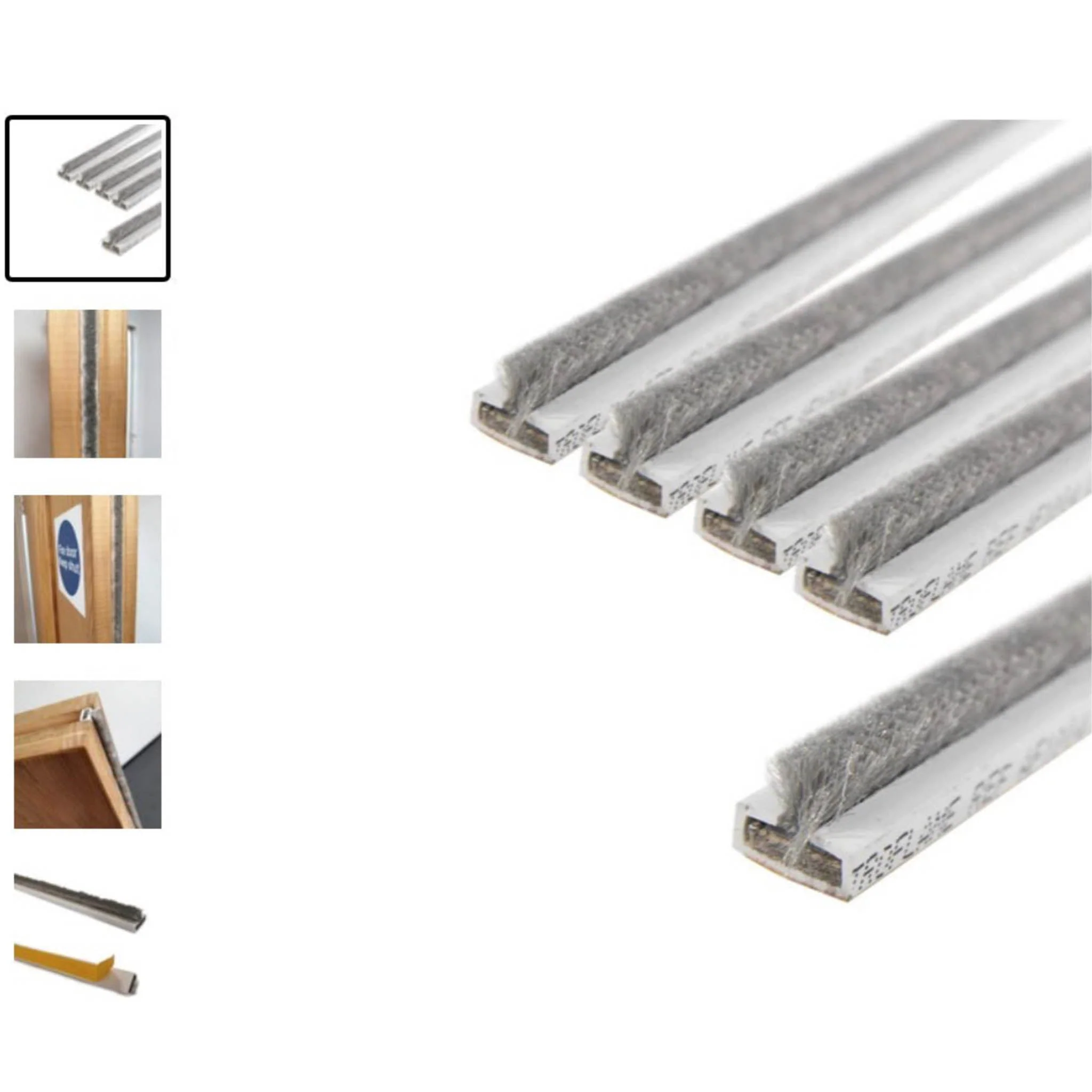 Intumescent Fire And Smoke Strip White 15mm - 2.1 Metre