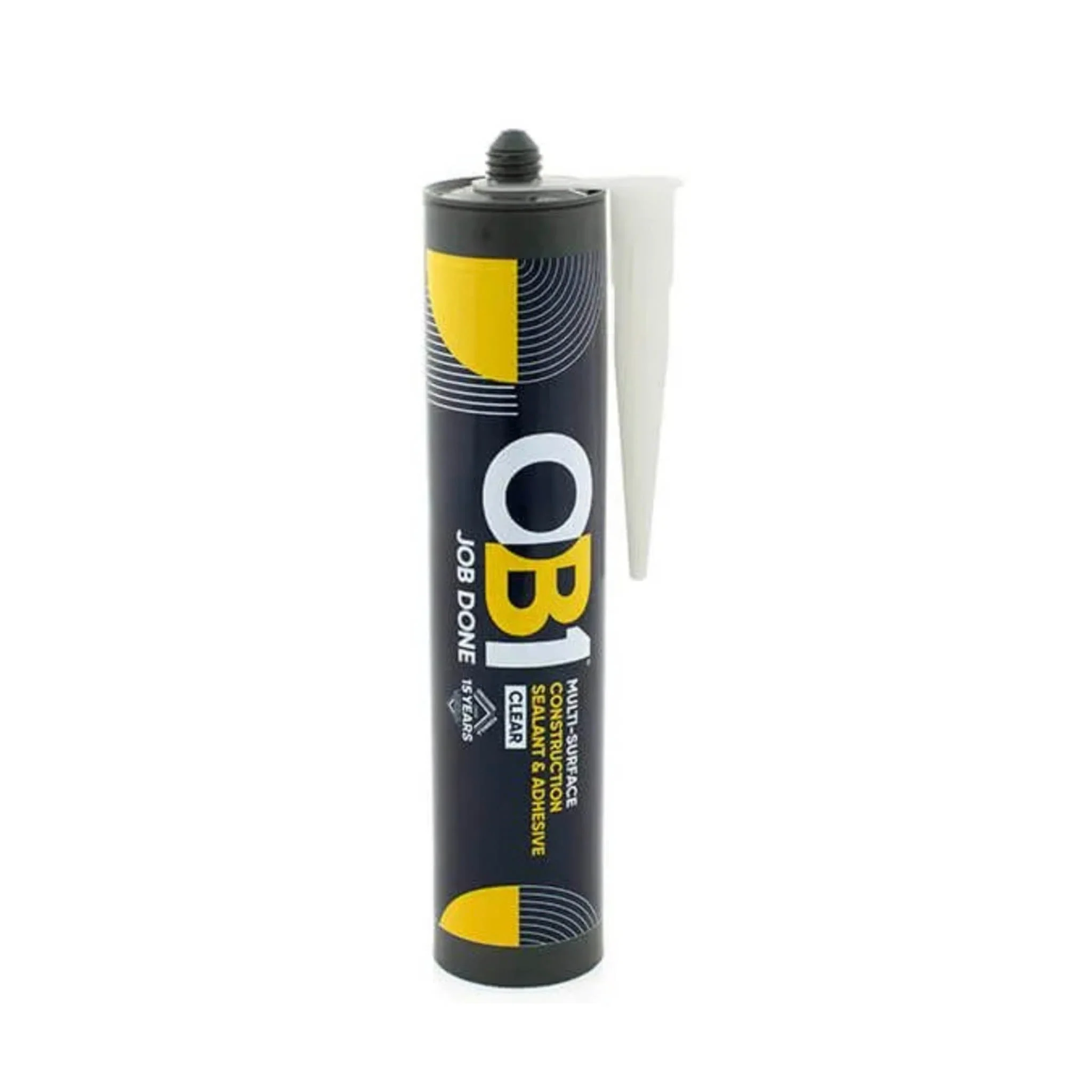 OB1 Multi-Surface Construction Sealant And Adhesive Clear 290ml