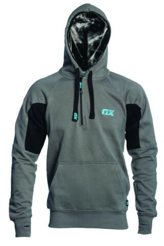 OX TOOLS WORKWEAR Black and Grey Hoodie - Image 2
