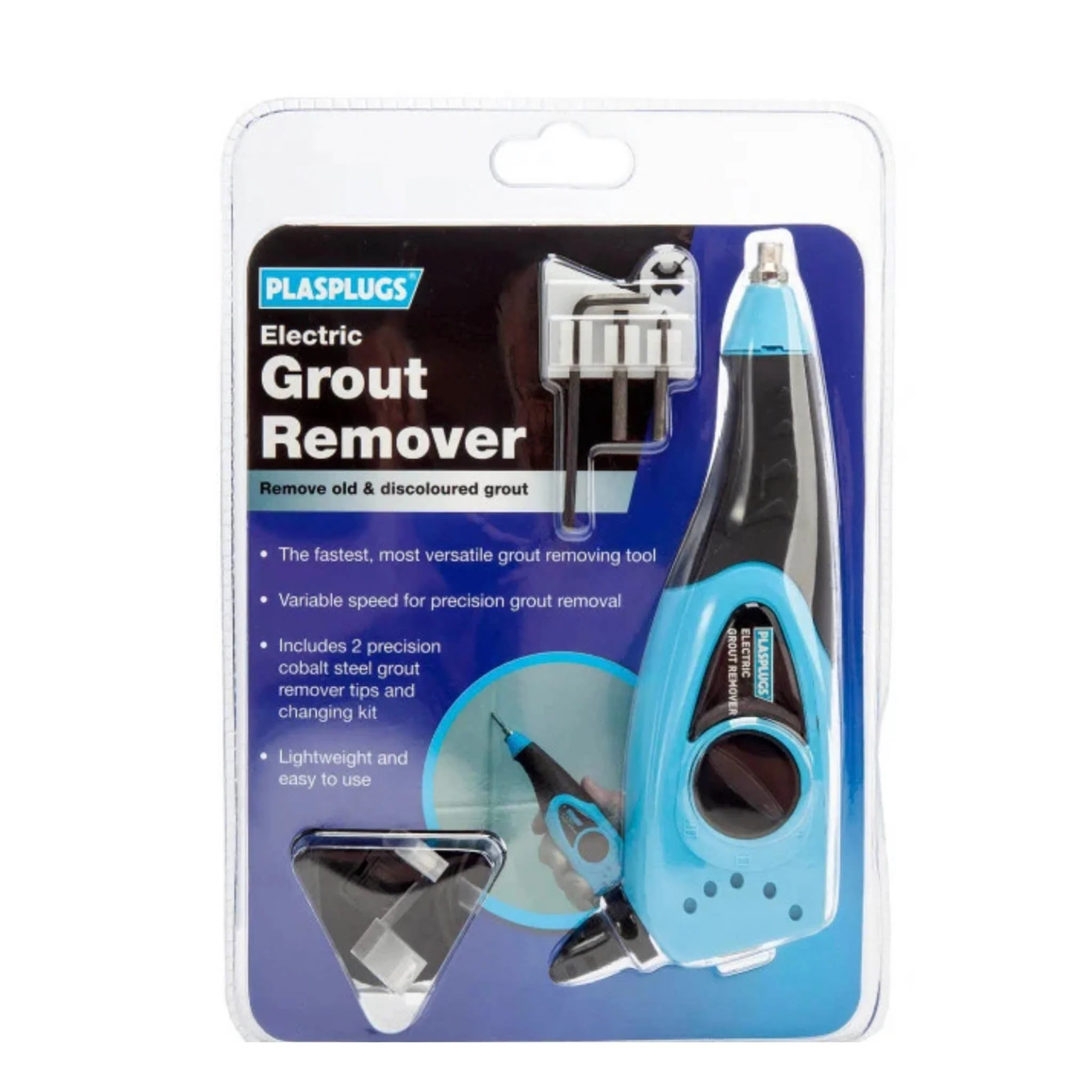 Plasplugs Electric Grout Removal Tool - 240 Volt - Image 2