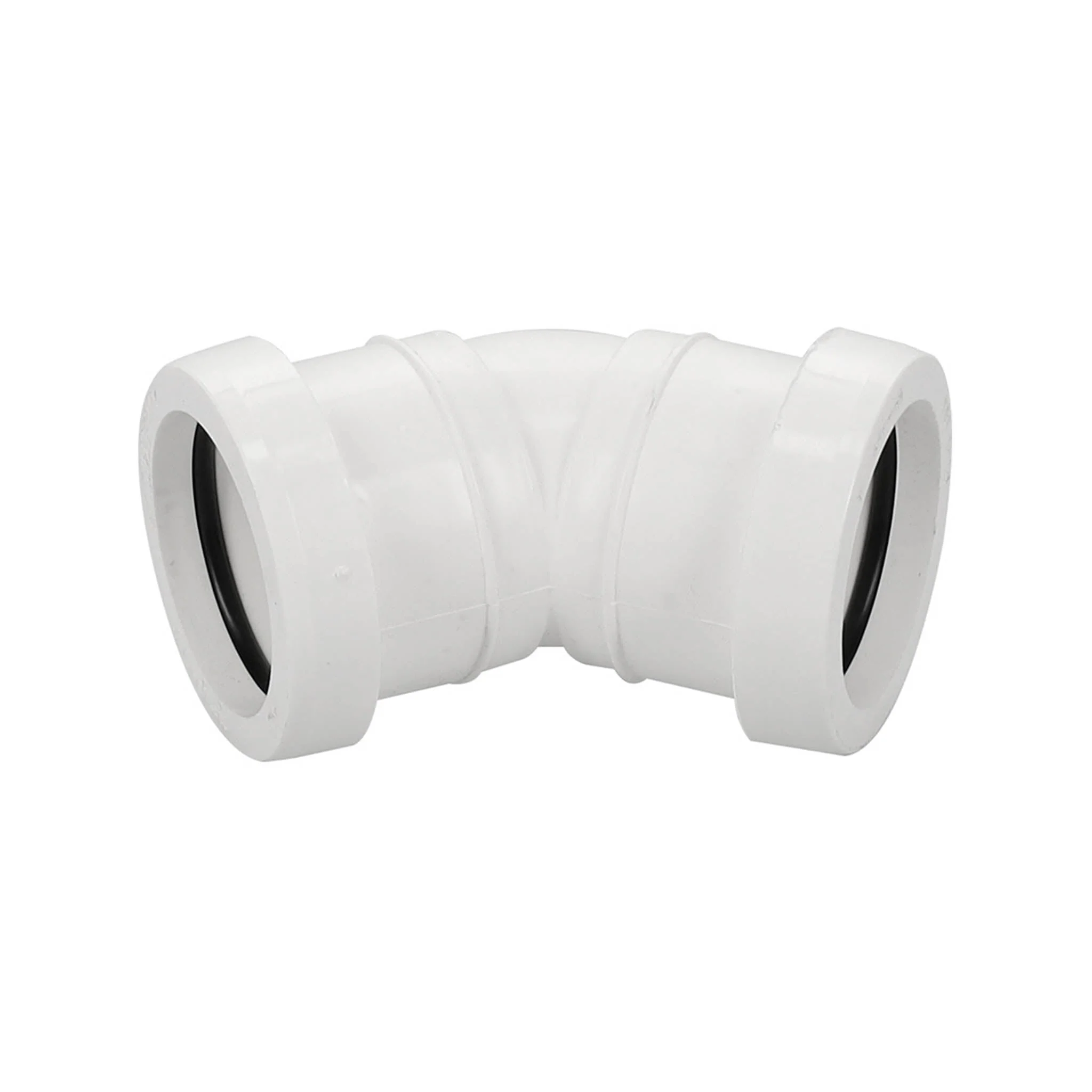 Push Fit Waste Pipe White Obtuse Bend 32mm - 135 Degree