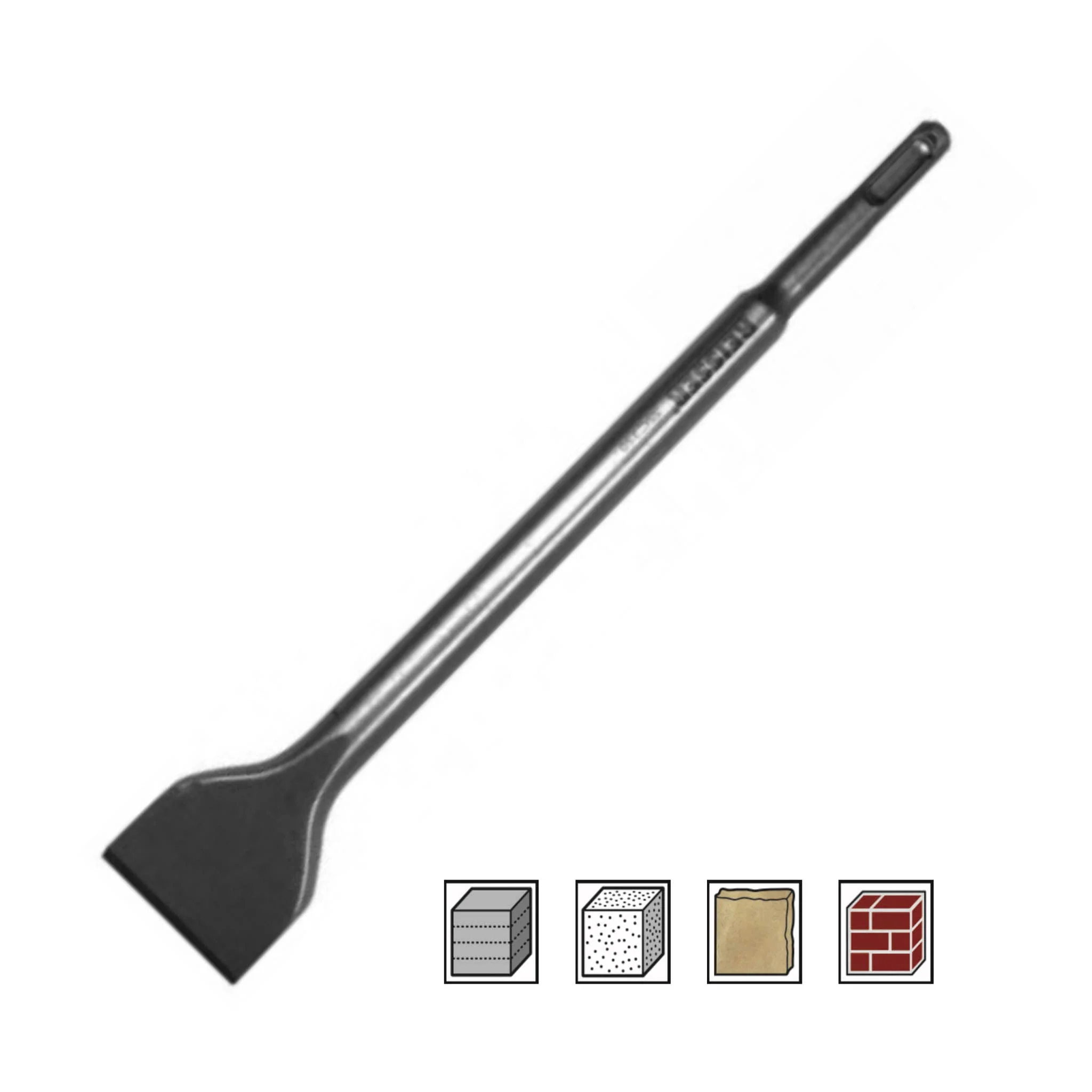 Reisser Spade Chisel SDS Plus - 40mm x 250mm