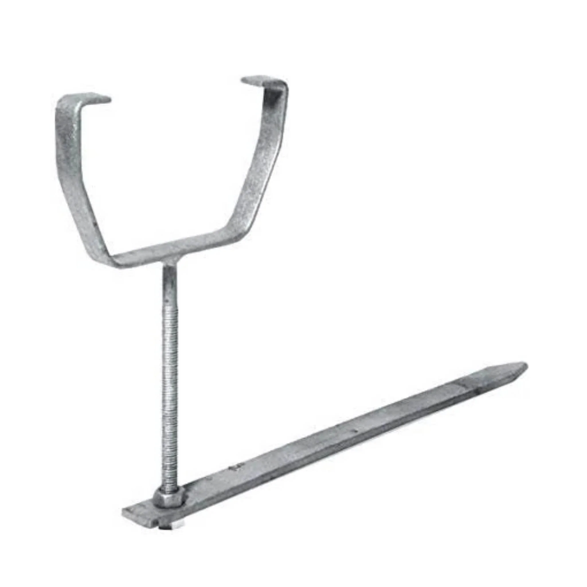 Rise And Fall Gutter Bracket Square Galvanised With Spike