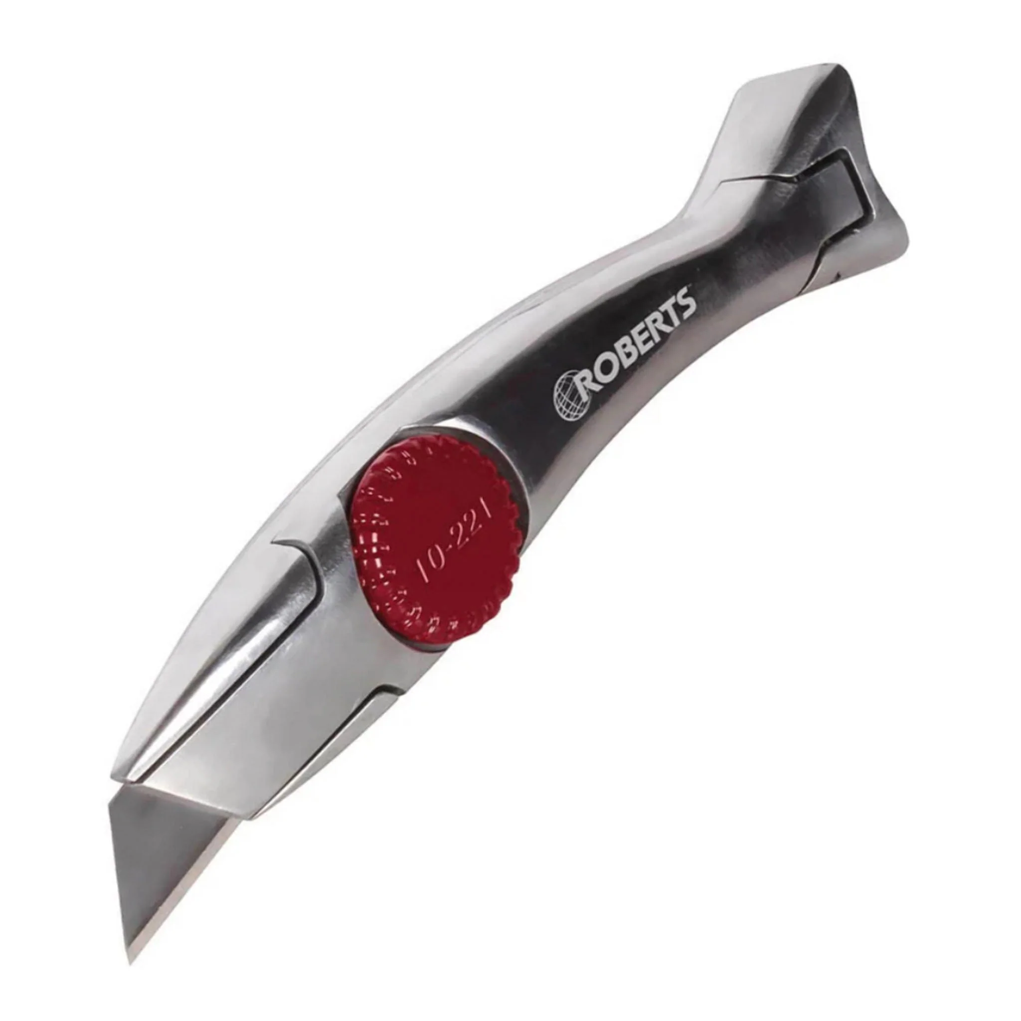 Roberts Deluxe Adjustable Chrome Knee Kicker, Stair Tool & Pro Utility Knife Carpet Fitter Set - Image 3