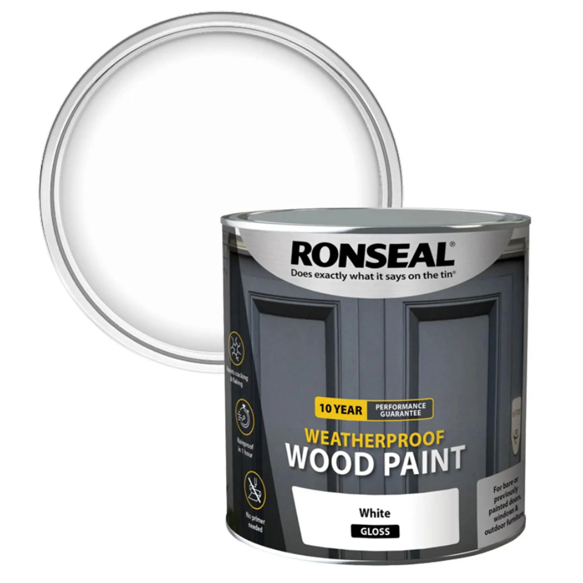 Ronseal 10 Year Weatherproof Wood Paint - Image 6