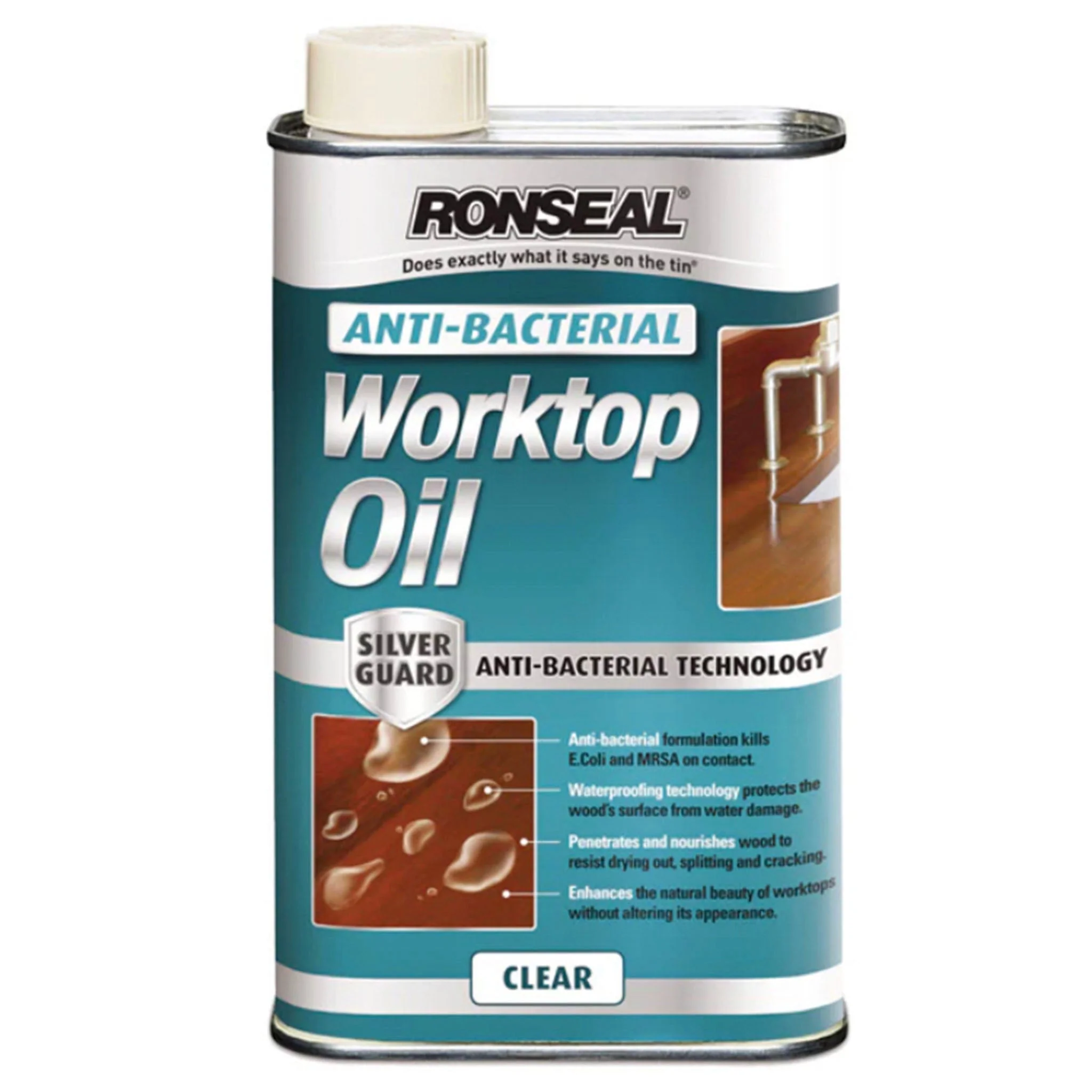 Ronseal Anti Bacterial Worktop Oil - Image 3