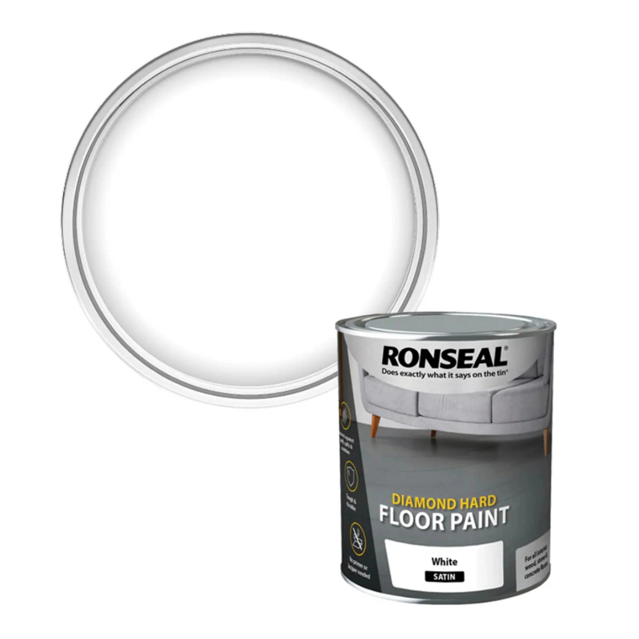 Ronseal Diamond Hard Floor Paint - Image 2