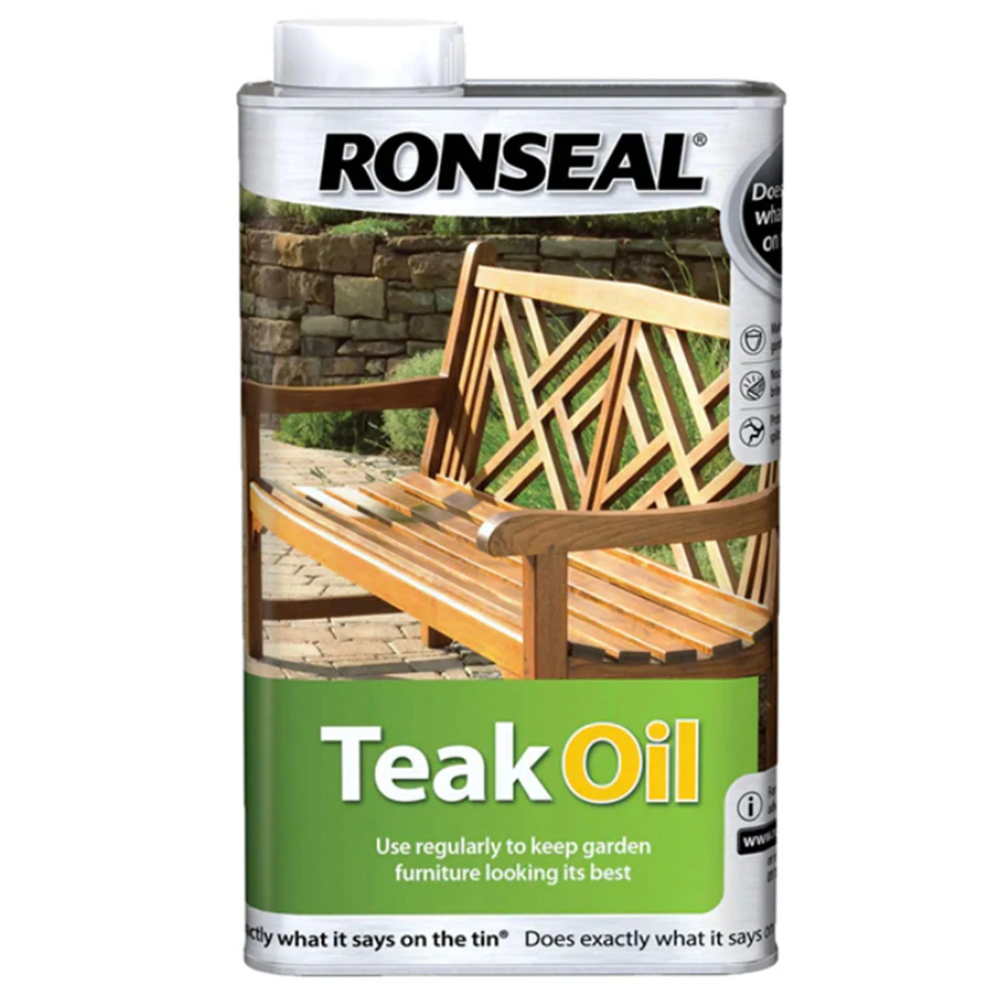 Ronseal Garden Furniture Teak Oil - Image 3