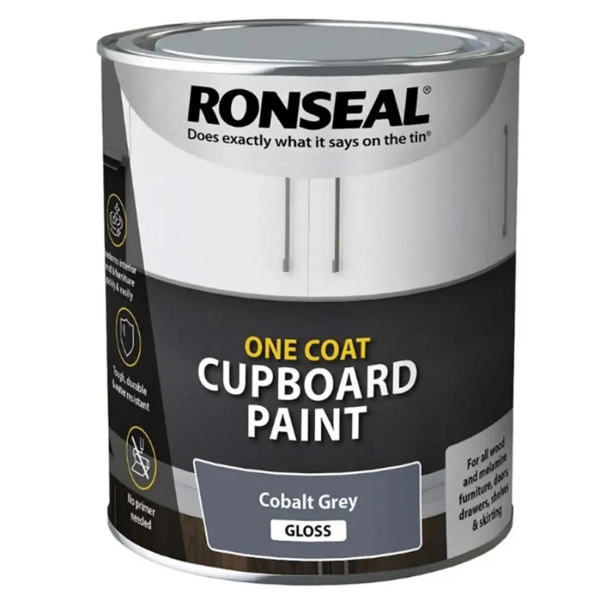 Ronseal One Coat Cupboard Paint - 750ml - Image 4