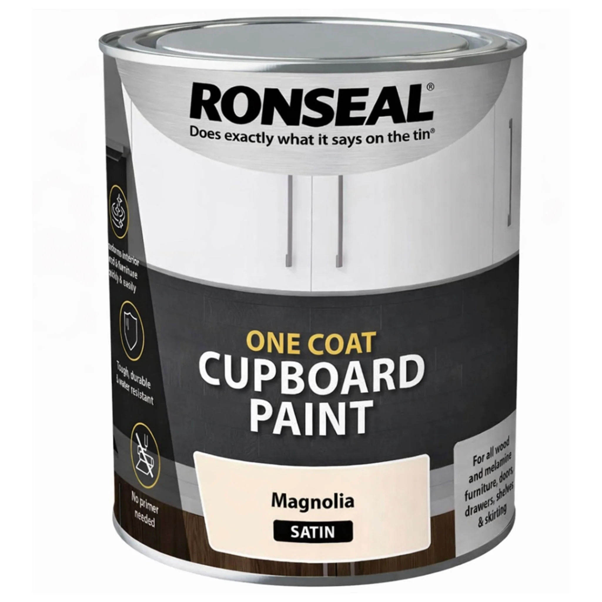 Ronseal One Coat Cupboard Paint - 750ml - Image 6