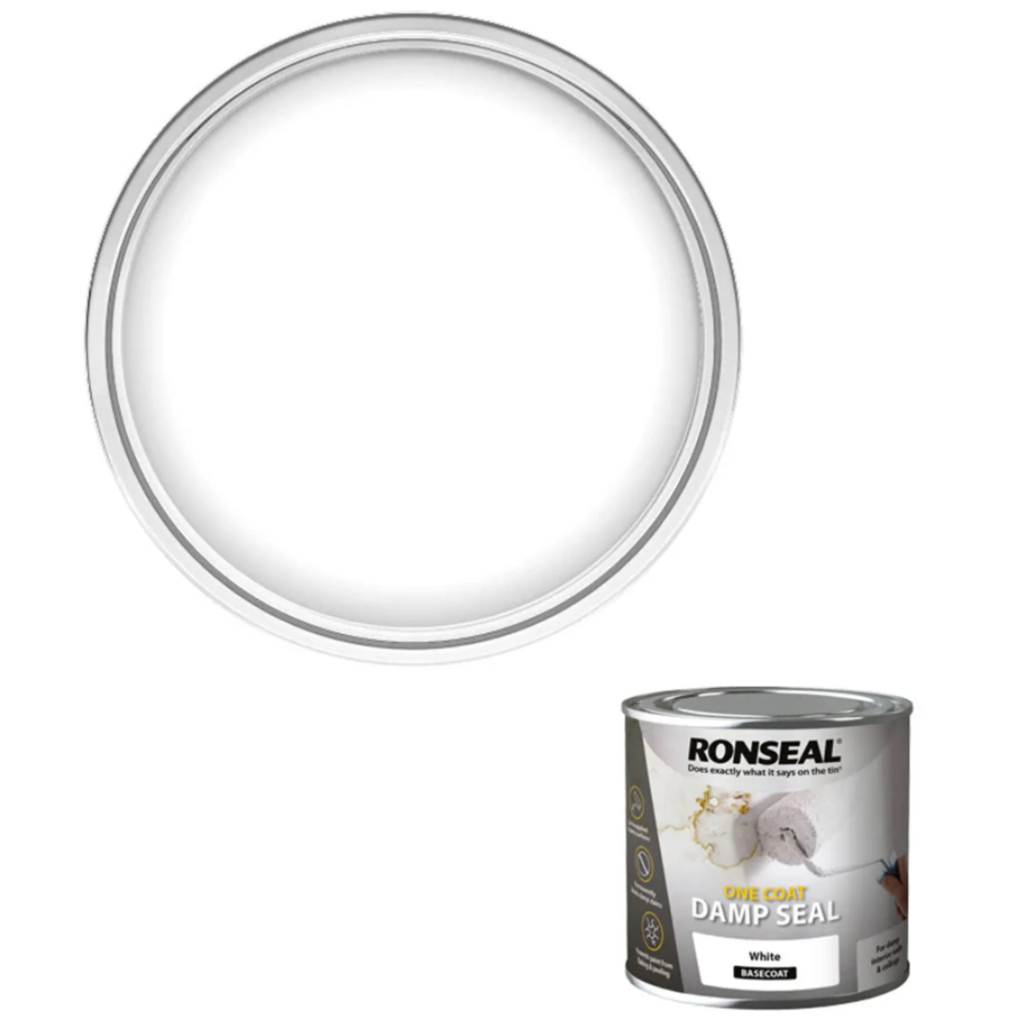 Ronseal One Coat Damp Seal Paint - Image 2