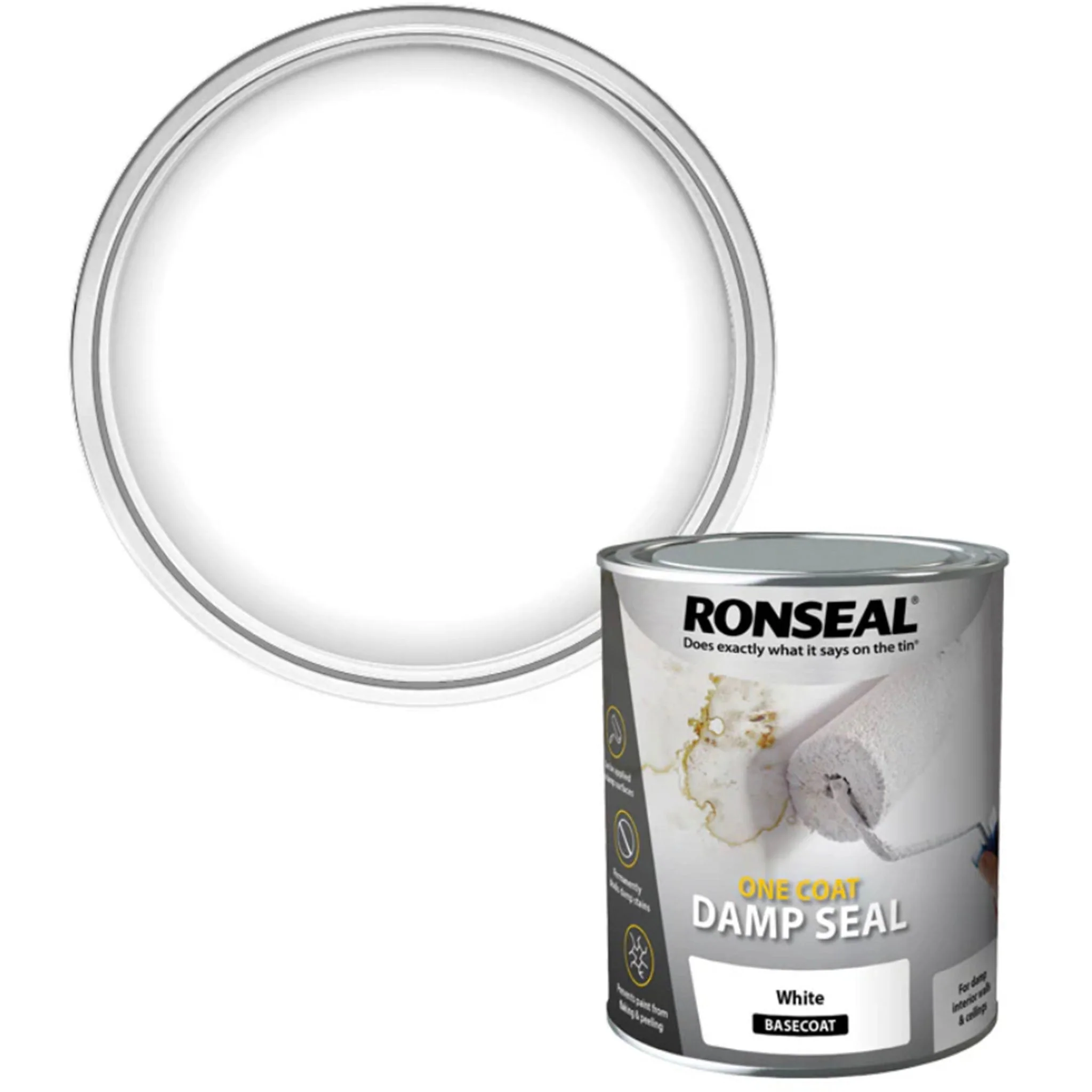 Ronseal One Coat Damp Seal Paint - Image 3