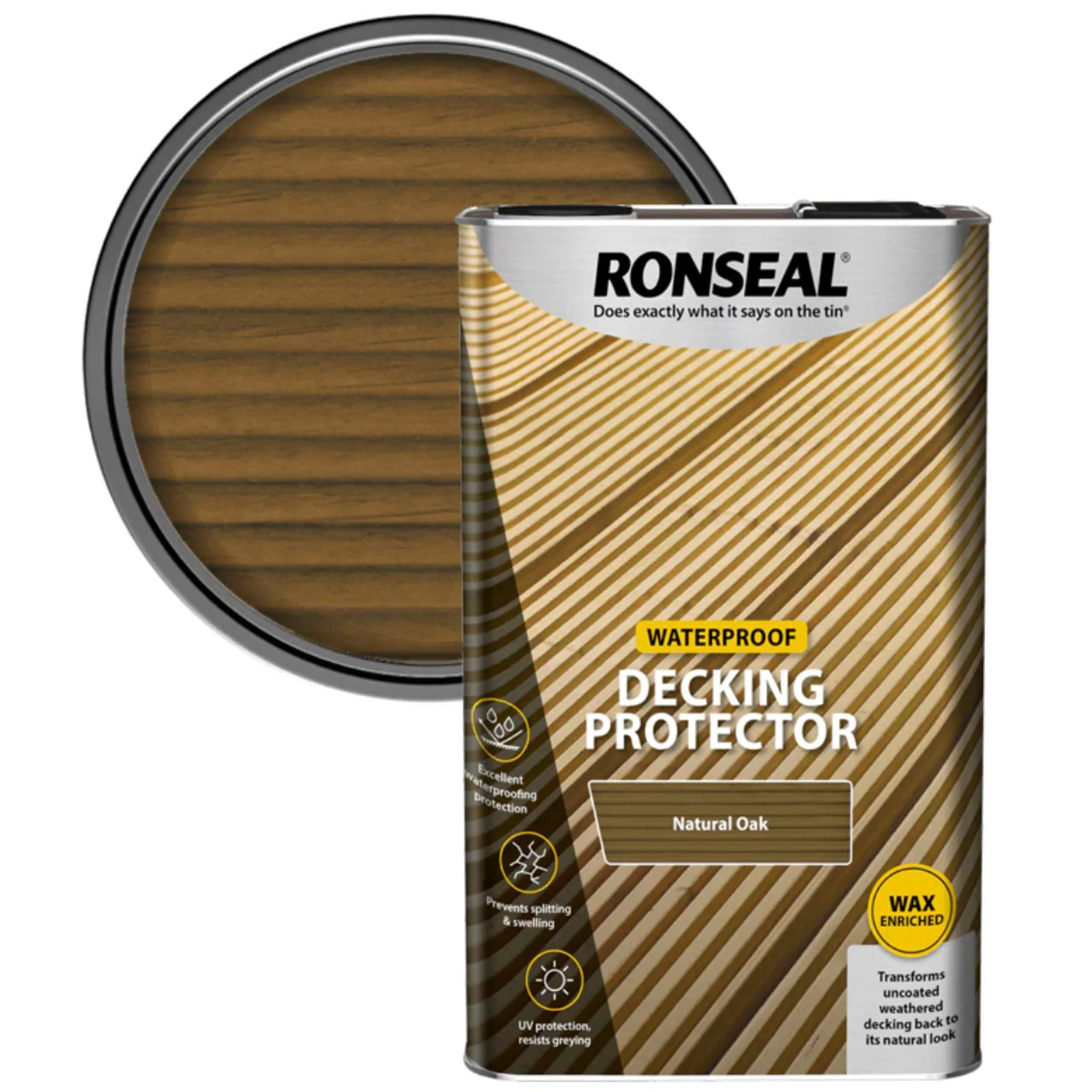 Ronseal Waterproof Decking Protector - 5 Litre - Image 3