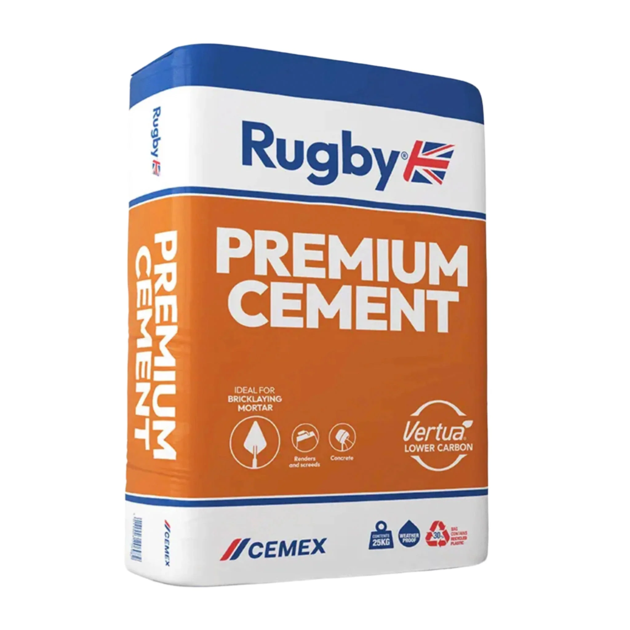 Rugby Premium Cement Plastic Bag 25kg
