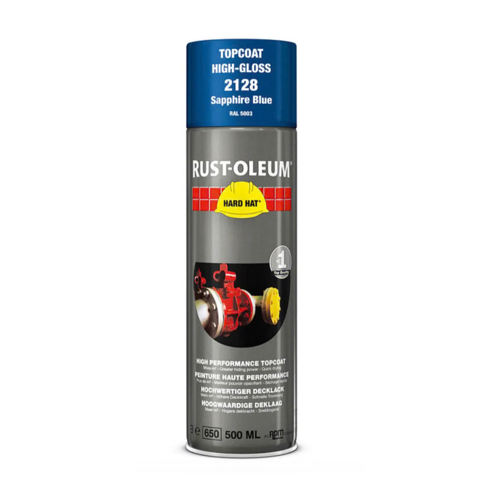 Rust-Oleum Hard Hat Top Coat Spray Paint - 500ml - Image 14