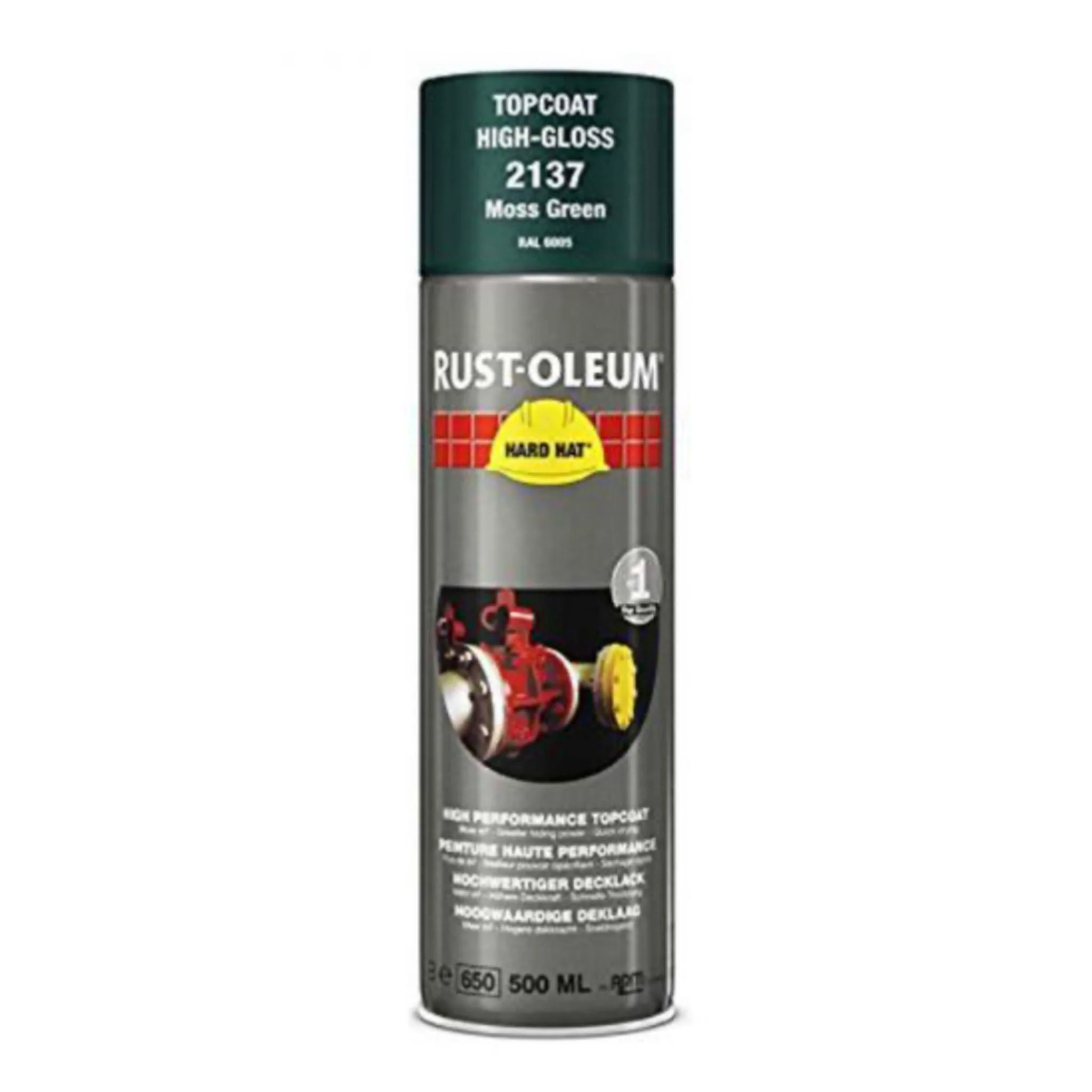 Rust-Oleum Hard Hat Top Coat Spray Paint - 500ml - Image 23