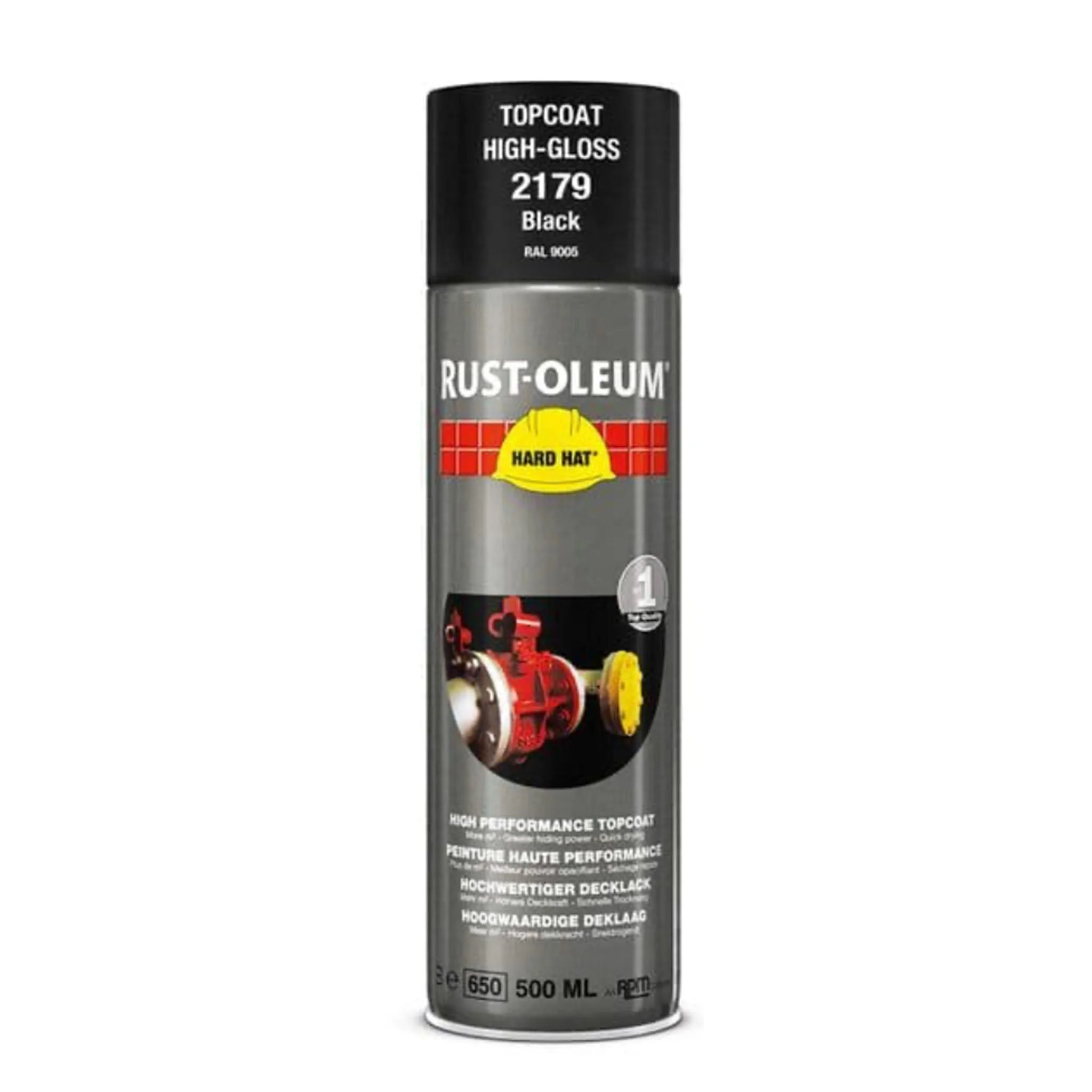 Rust-Oleum Hard Hat Top Coat Spray Paint - 500ml - Image 41