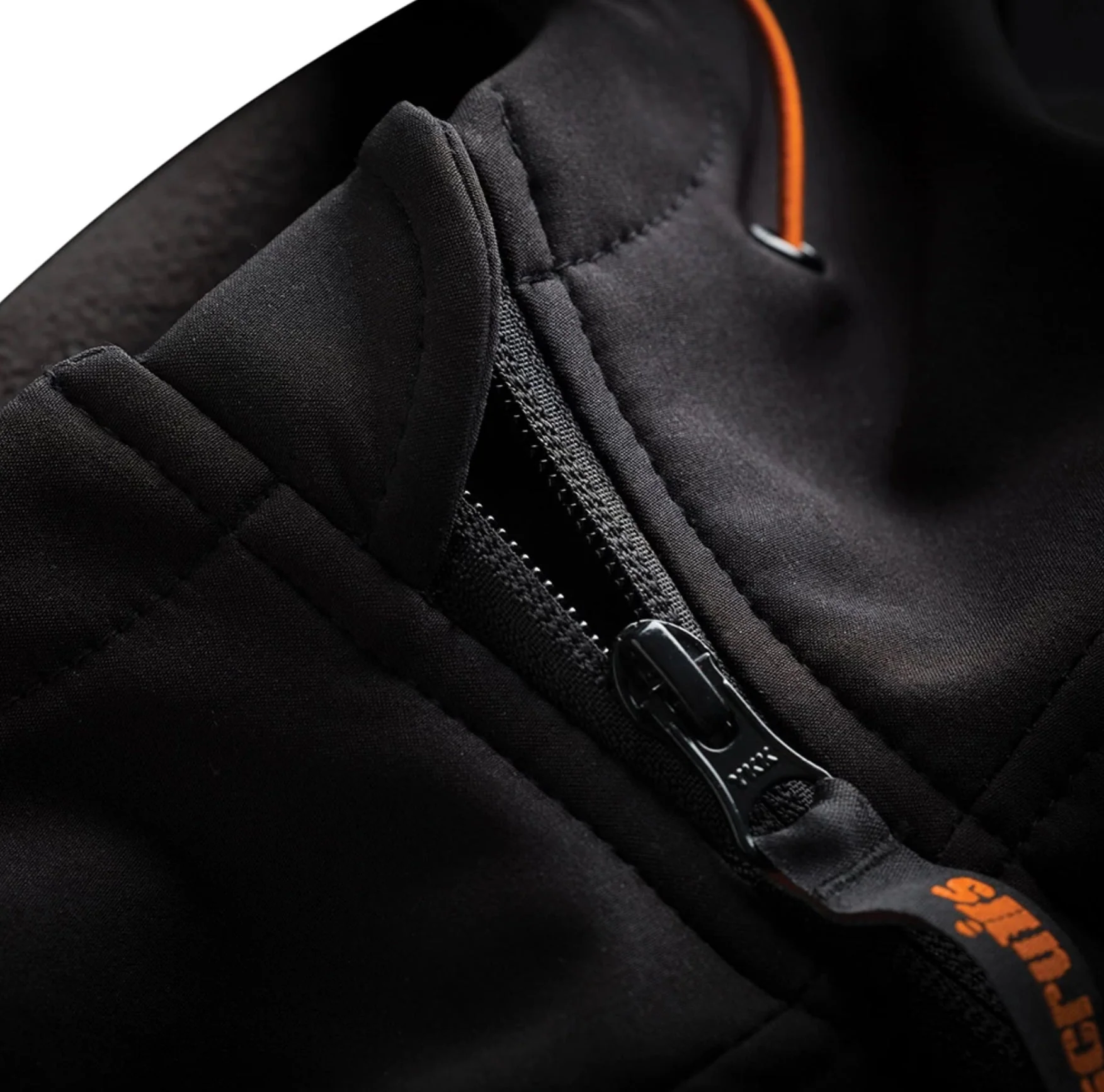 Scruffs Worker Softshell Work Jacket With Hood Black - Large - Image 3