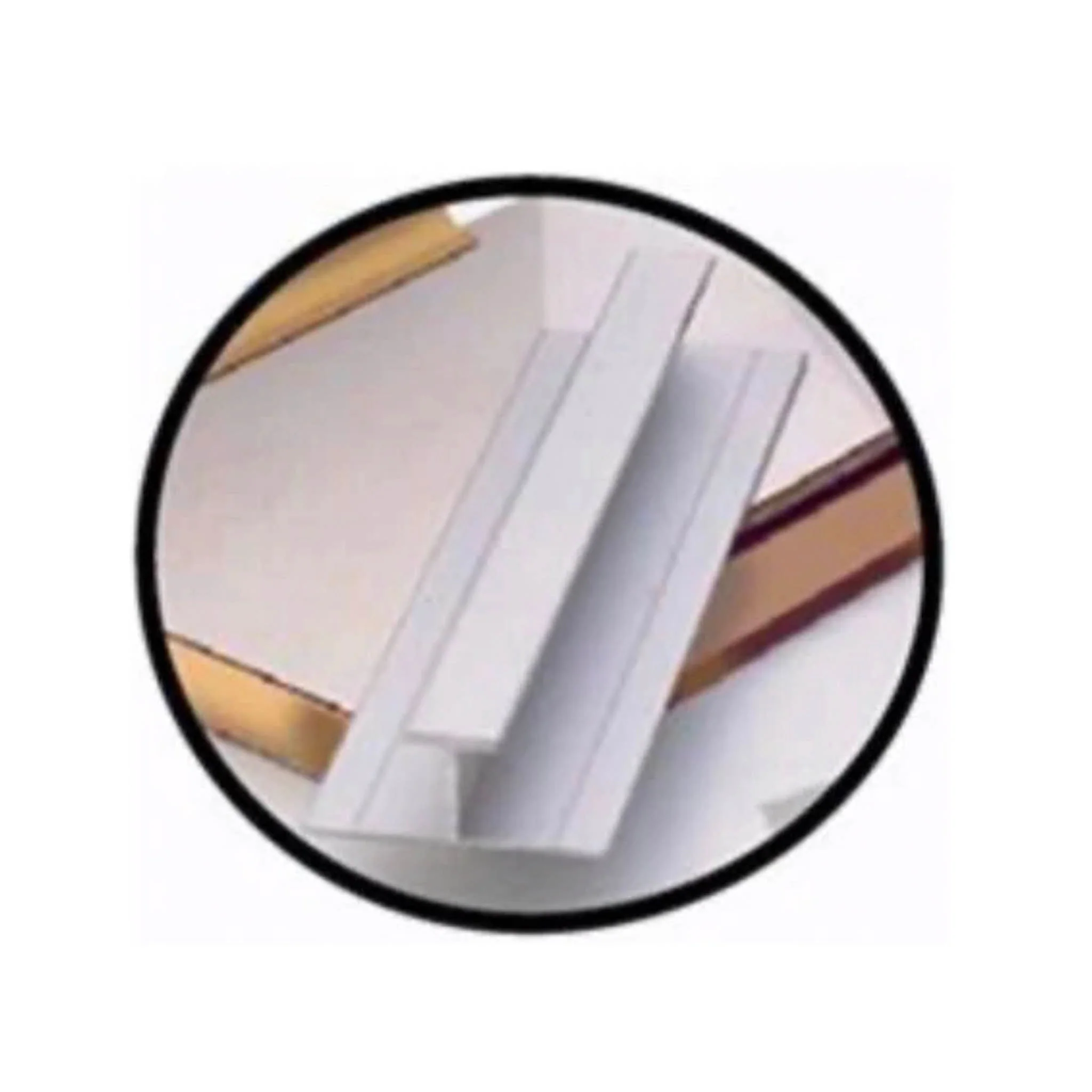 Shower and Bathroom Panel 10mm Aluminium Silver H Joint Trim 2.4 Metre