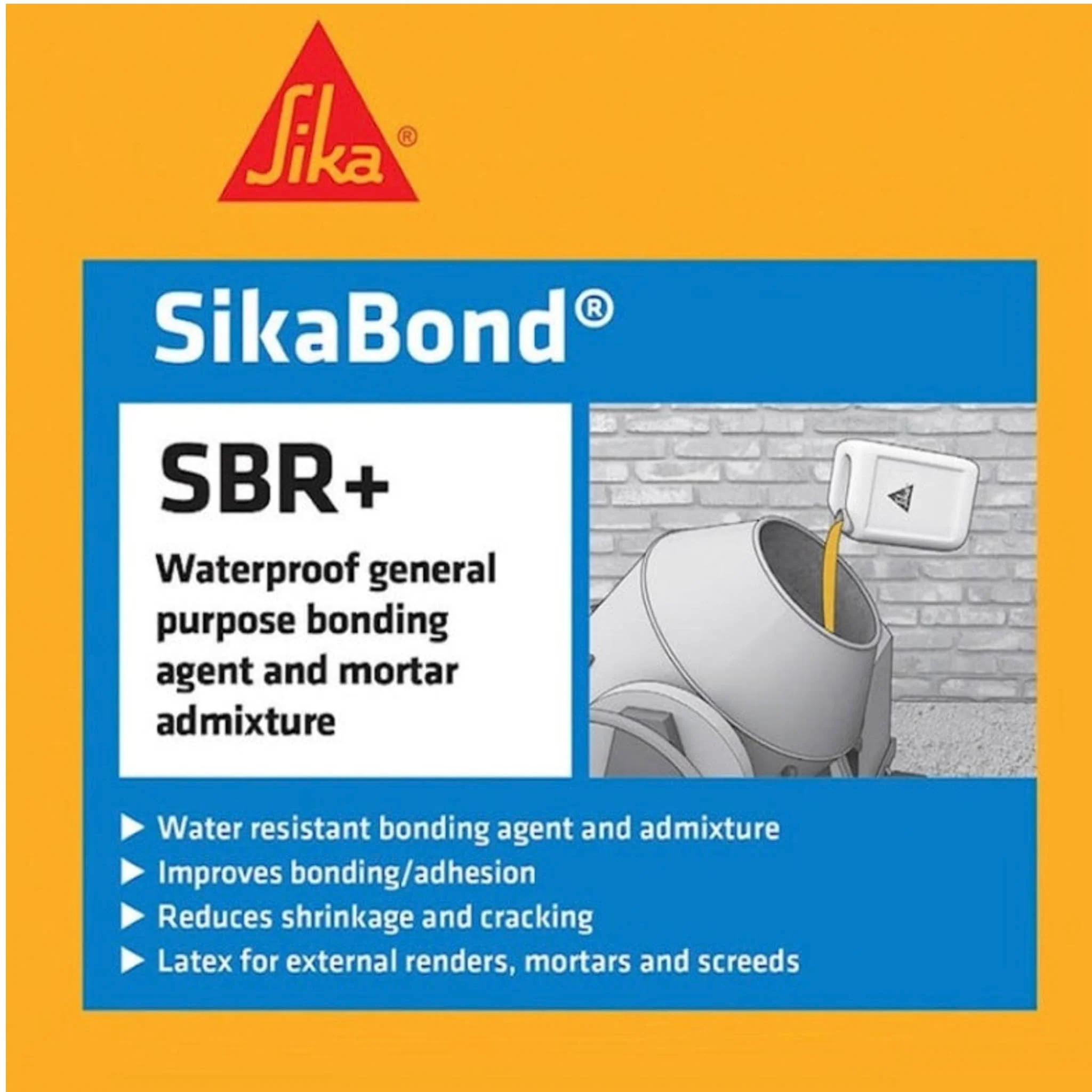 SikaBond SBR Prime Seal and Bond 25 Litre - Image 2