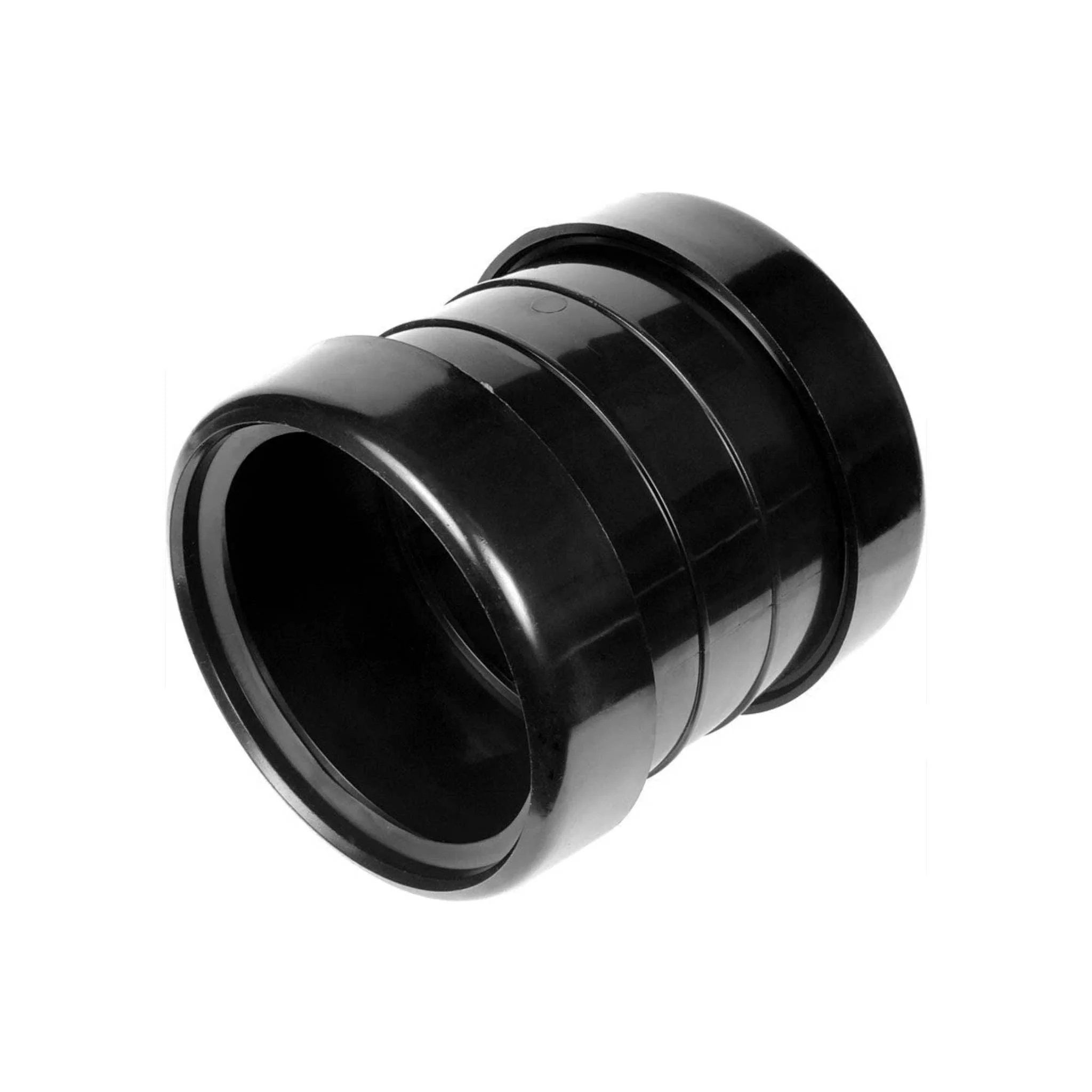 Soil Pipe Coupler Connector Slip Double Socket Black 110mm