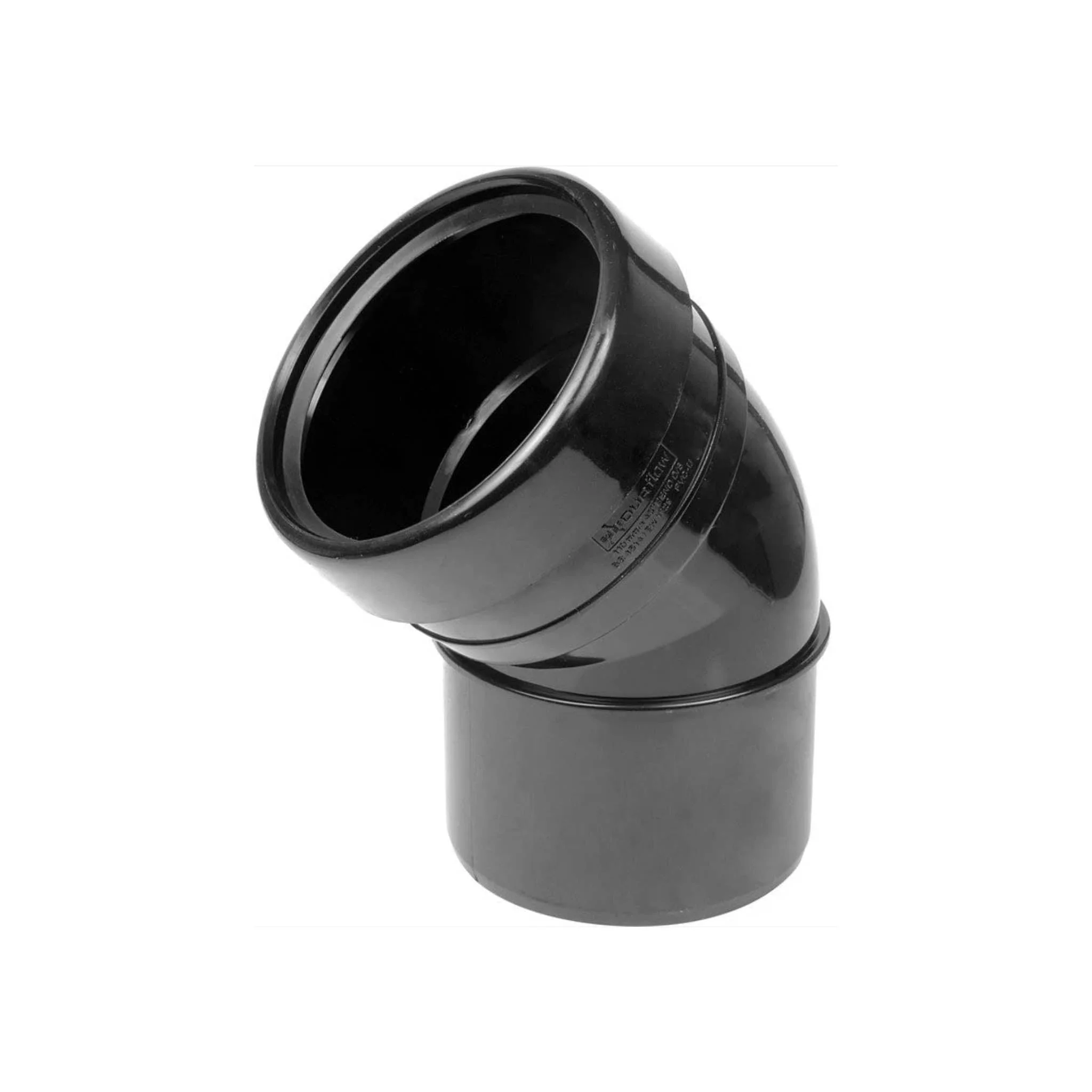 Soil Pipe Single Socket Bend Black 135 Degree