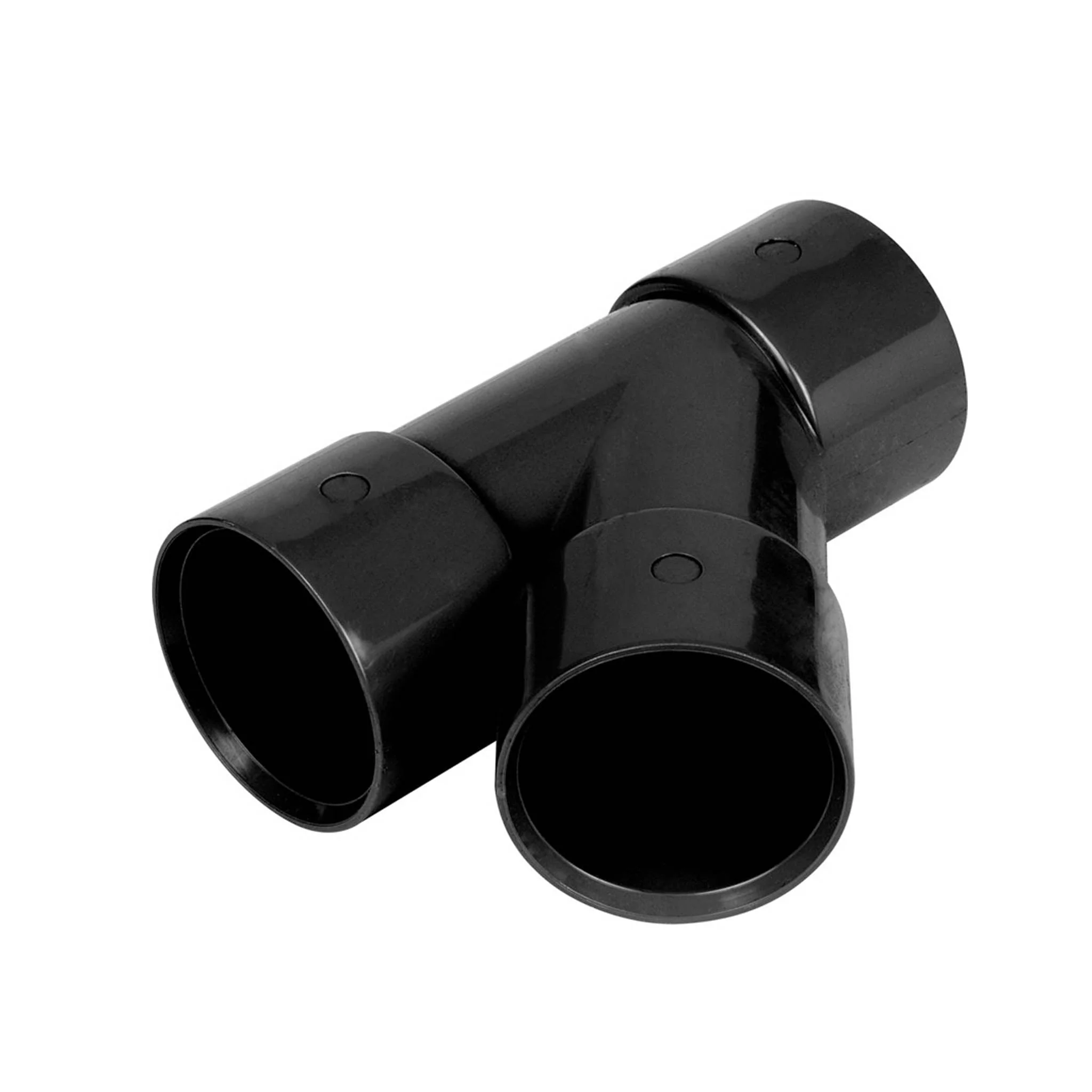 Solvent Weld Black Y Branch 135 Degree - 40mm