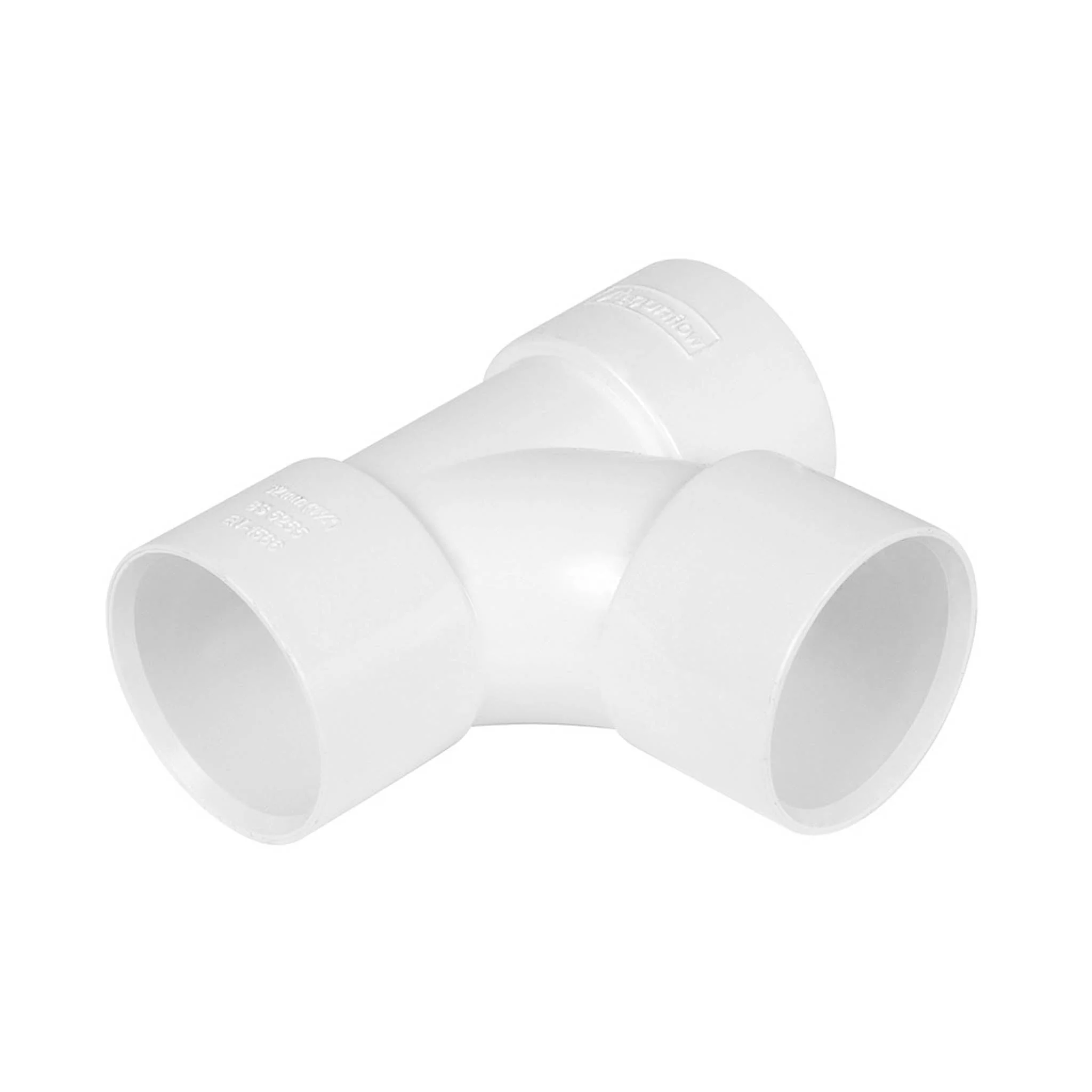 Solvent Weld White Tee Branch 92.5 Degree - 32mm