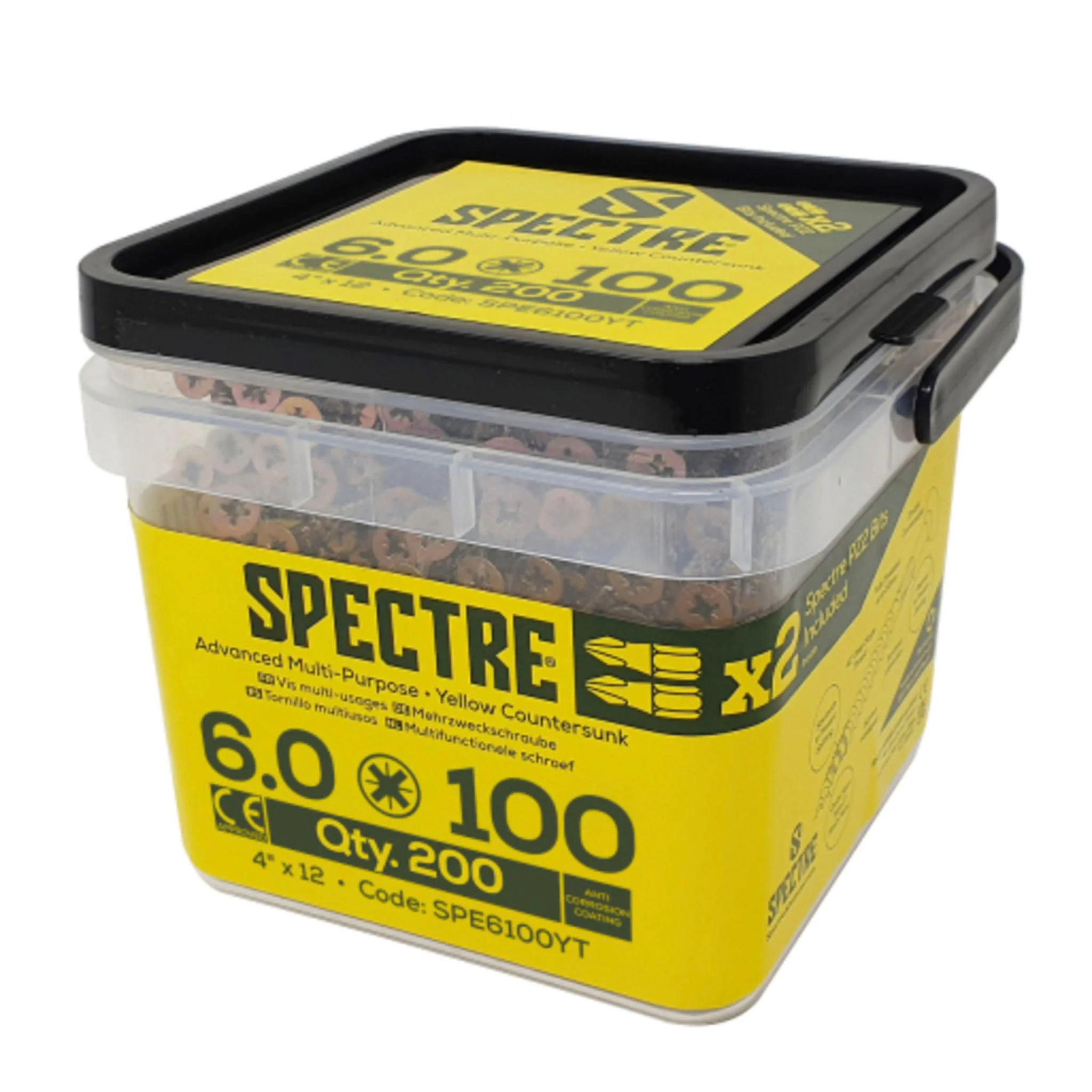 Spectre Advanced Multi-Purpose Woodscrew Tub - Image 12