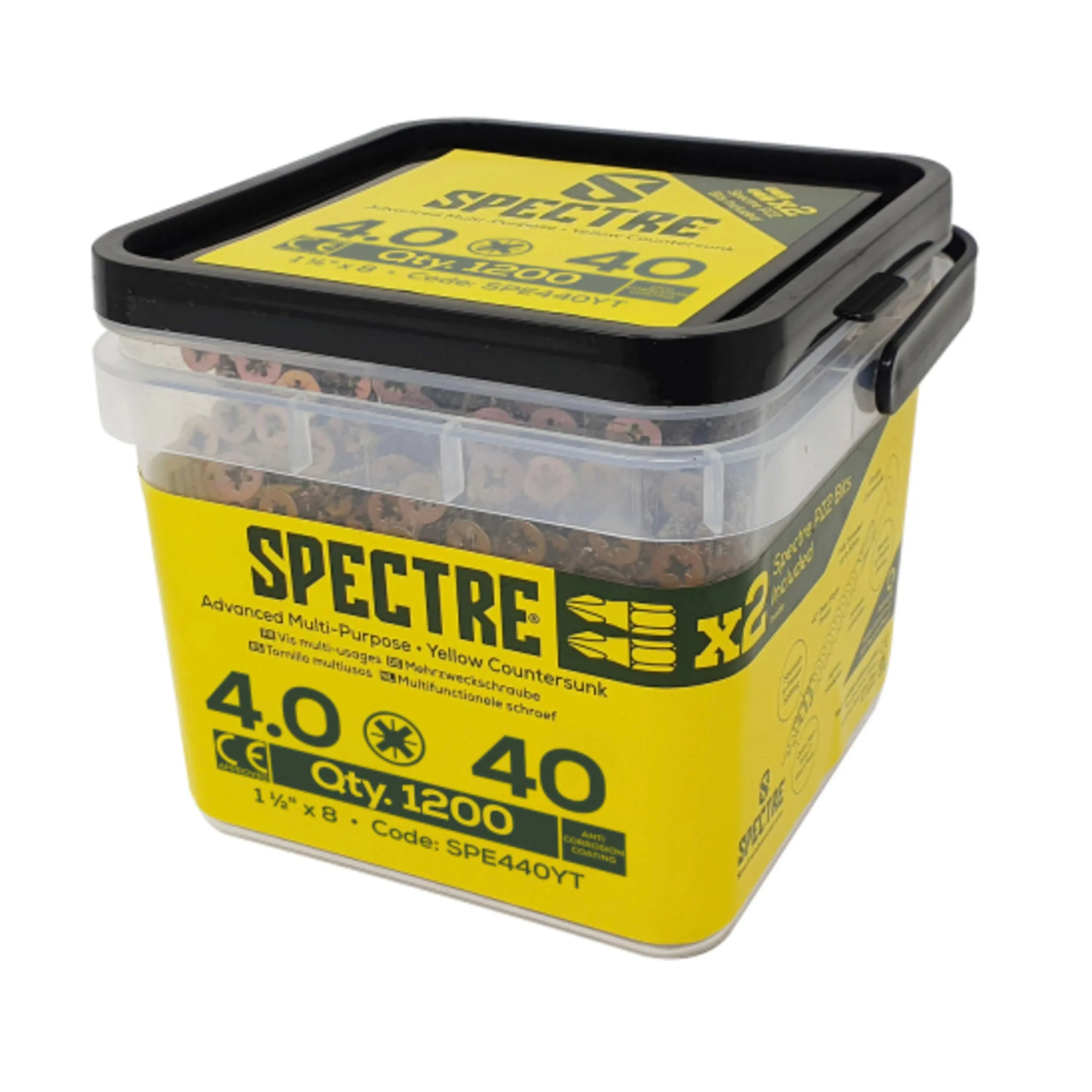 Spectre Advanced Multi-Purpose Woodscrew Tub - Image 4
