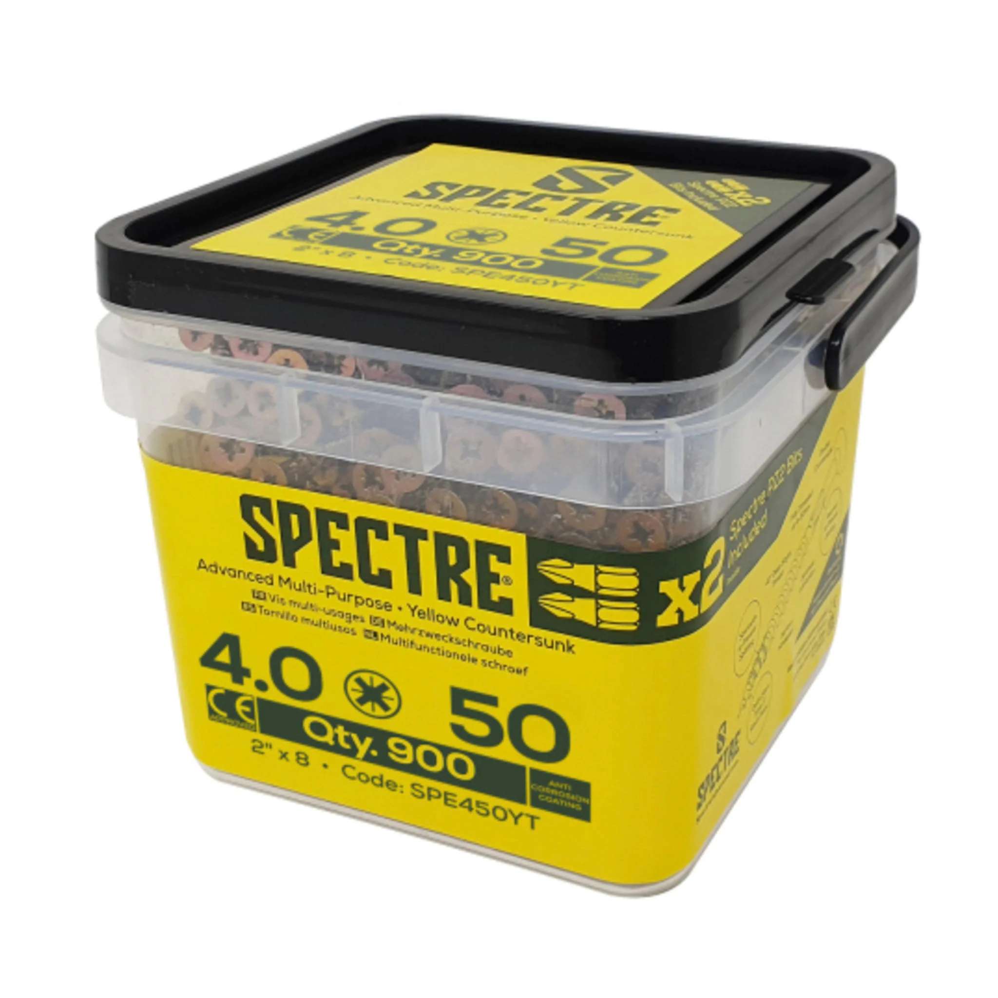 Spectre Advanced Multi-Purpose Woodscrew Tub - Image 5