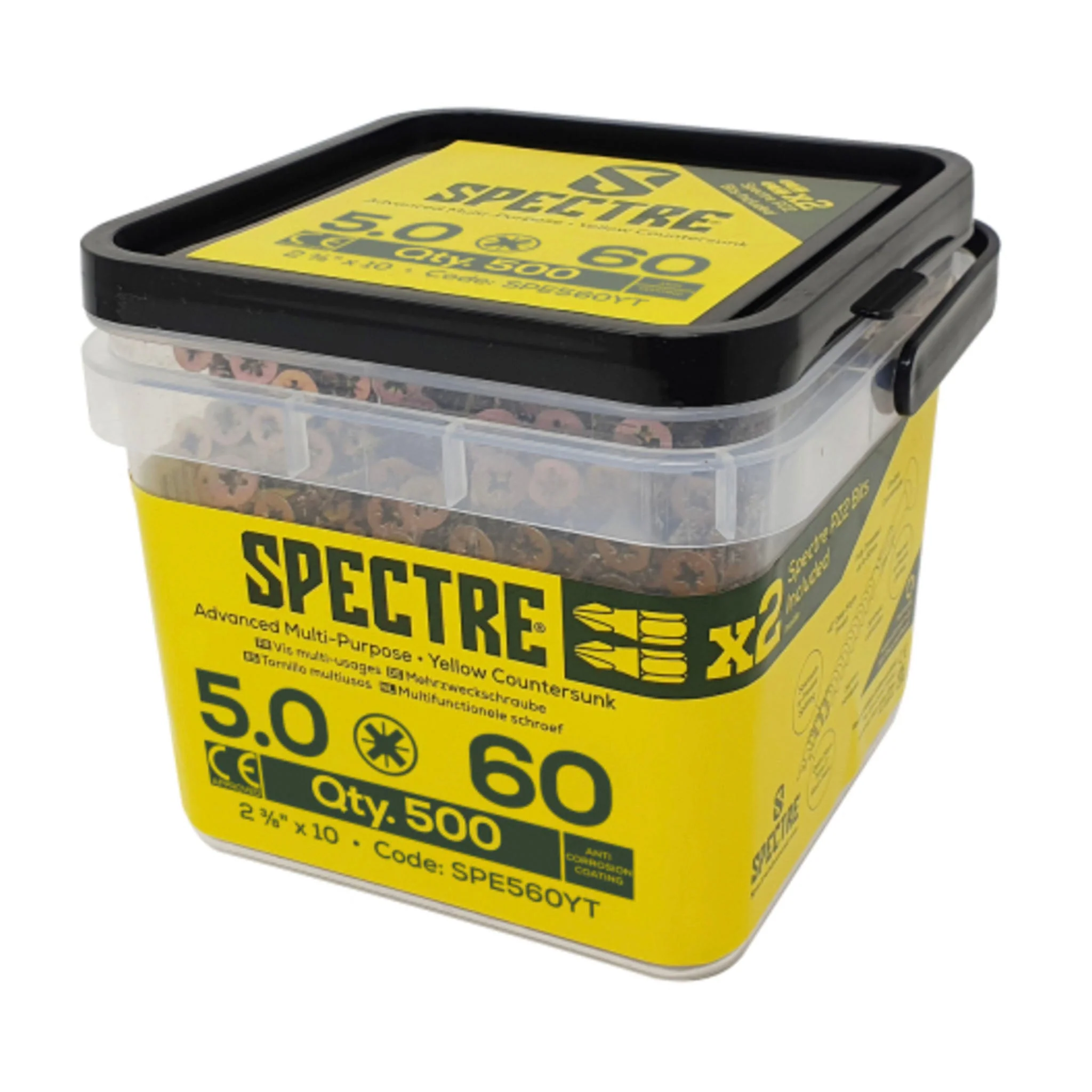 Spectre Advanced Multi-Purpose Woodscrew Tub - Image 7