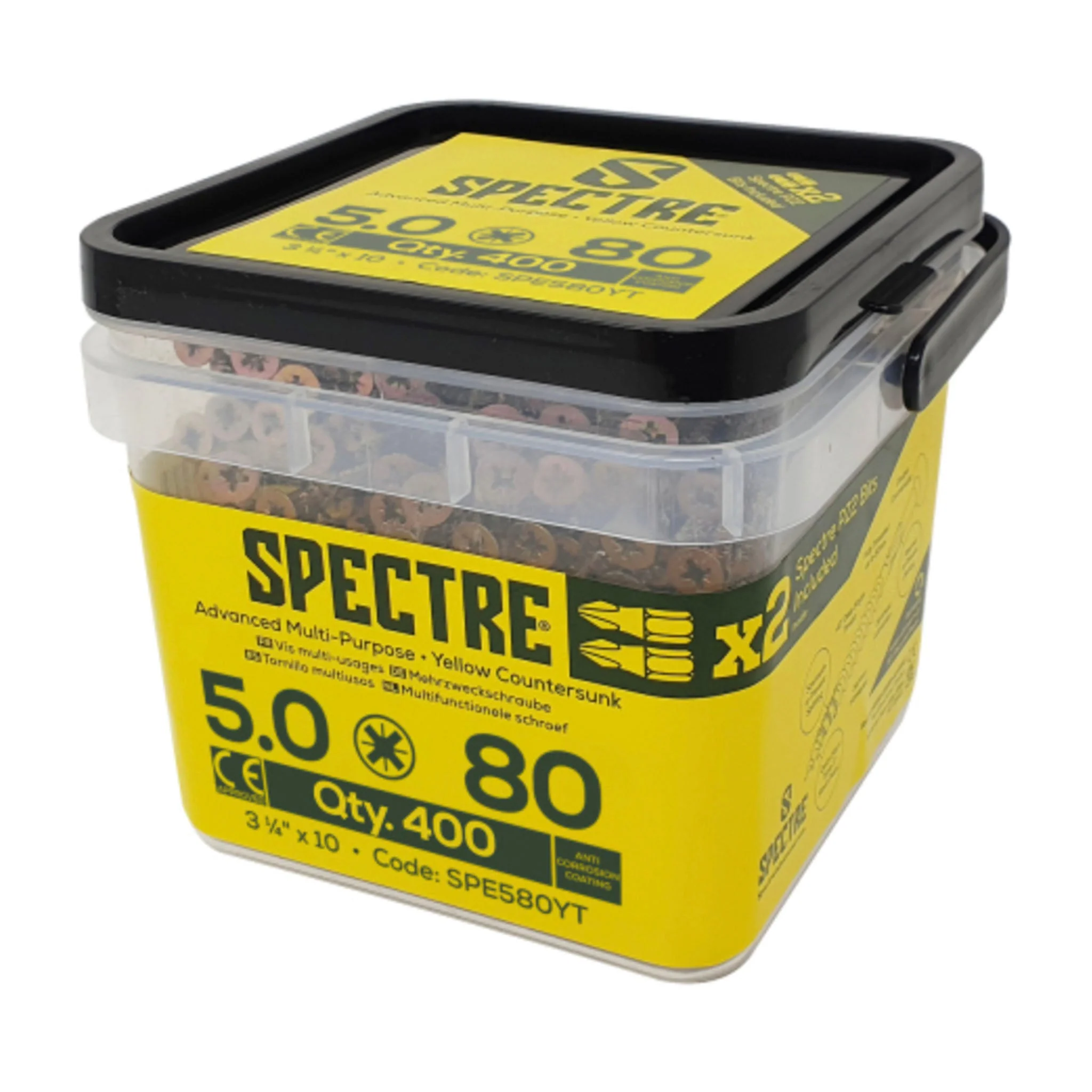 Spectre Advanced Multi-Purpose Woodscrew Tub - Image 9