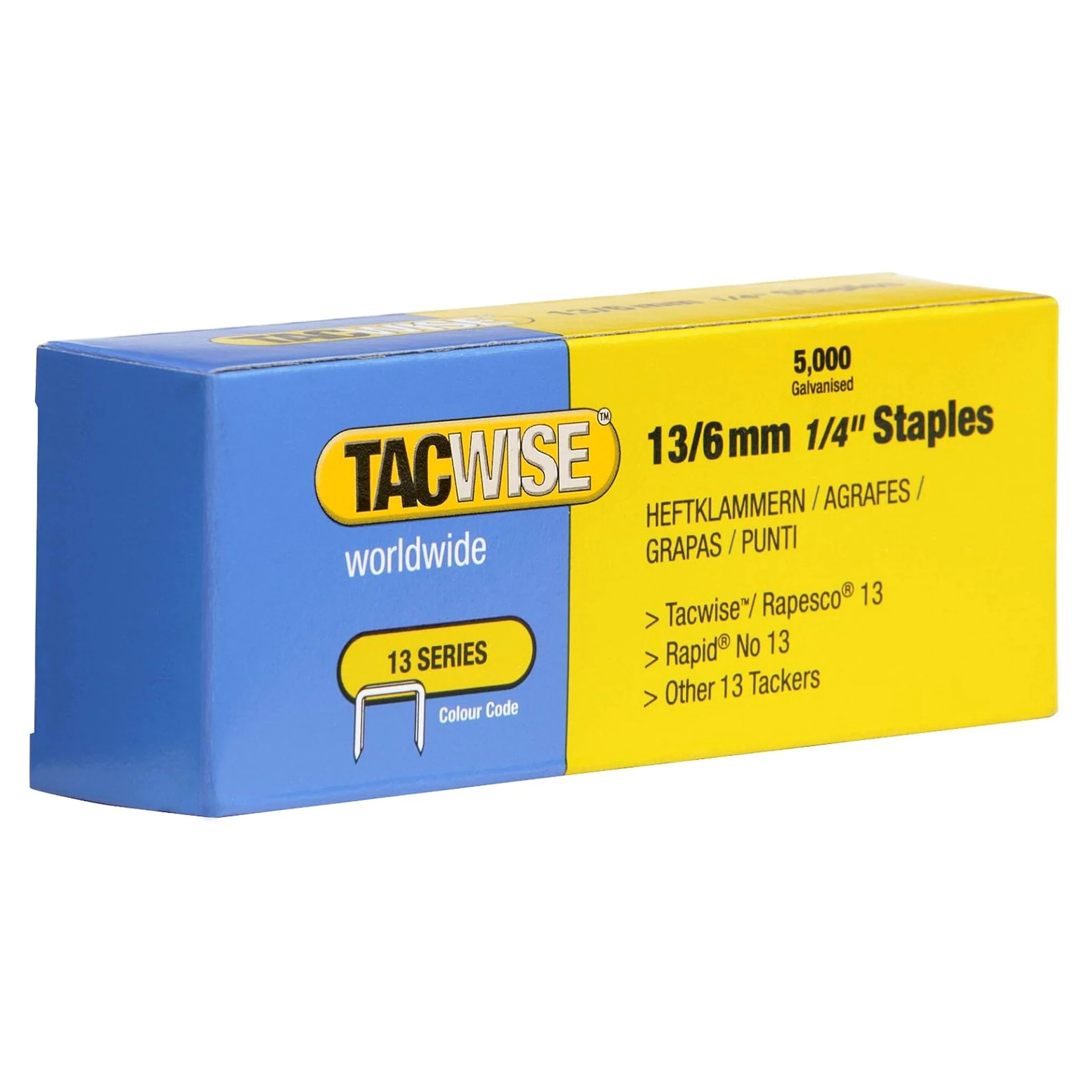 Tacwise Type 13 Series Staples 4mm - 14mm - Image 4