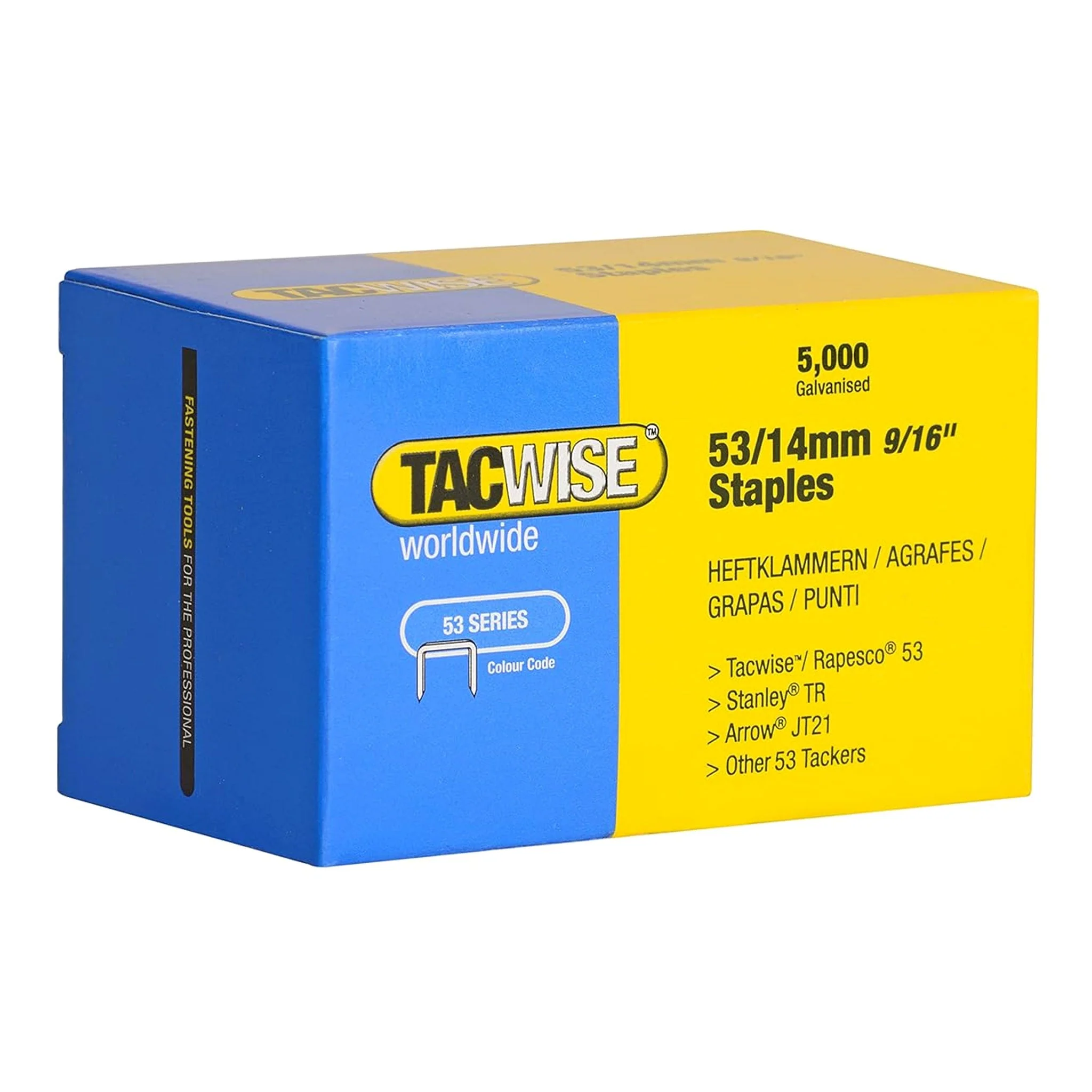Tacwise Type 53 Staples 4mm - 16mm - Image 13