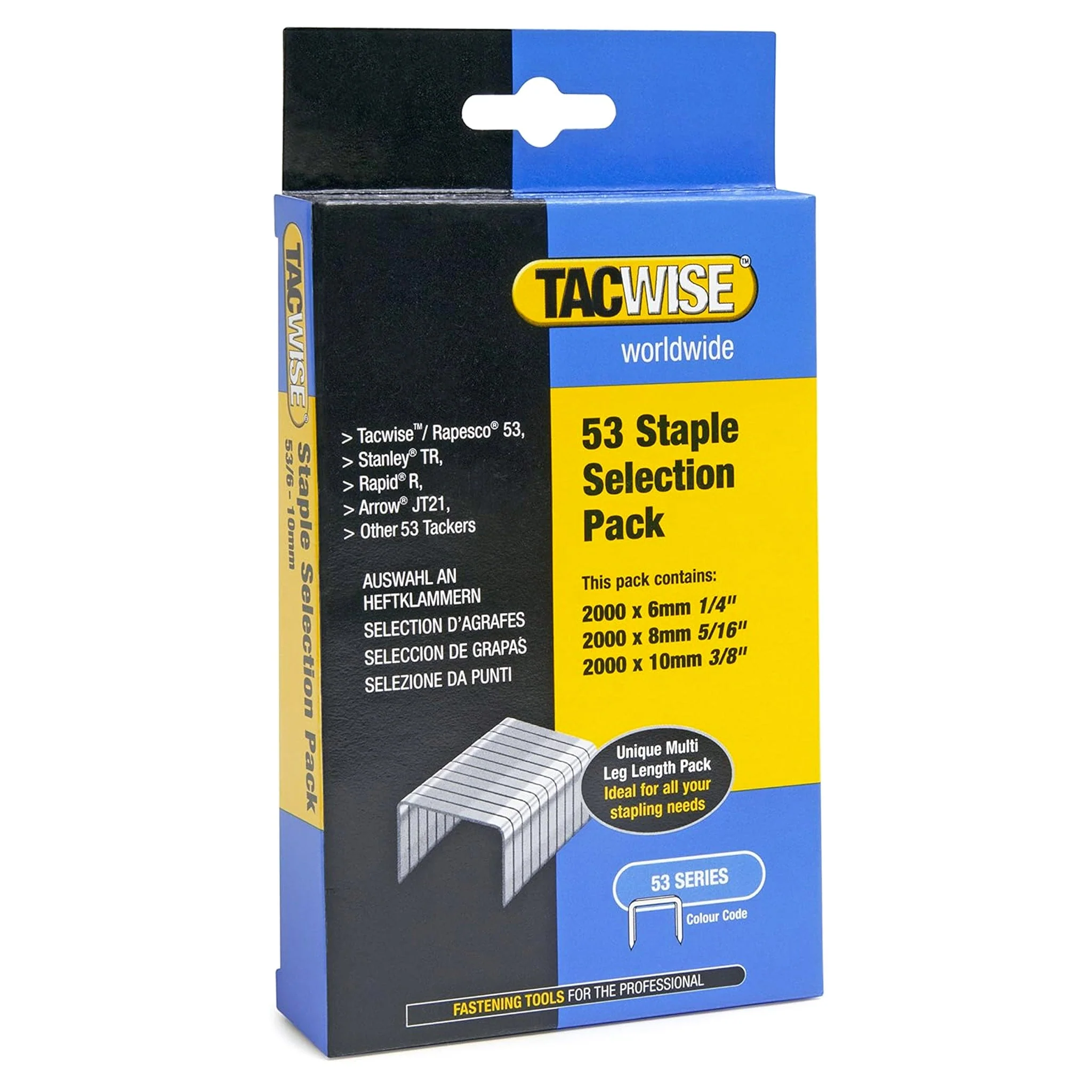 Tacwise Type 53 Staples 4mm - 16mm - Image 15