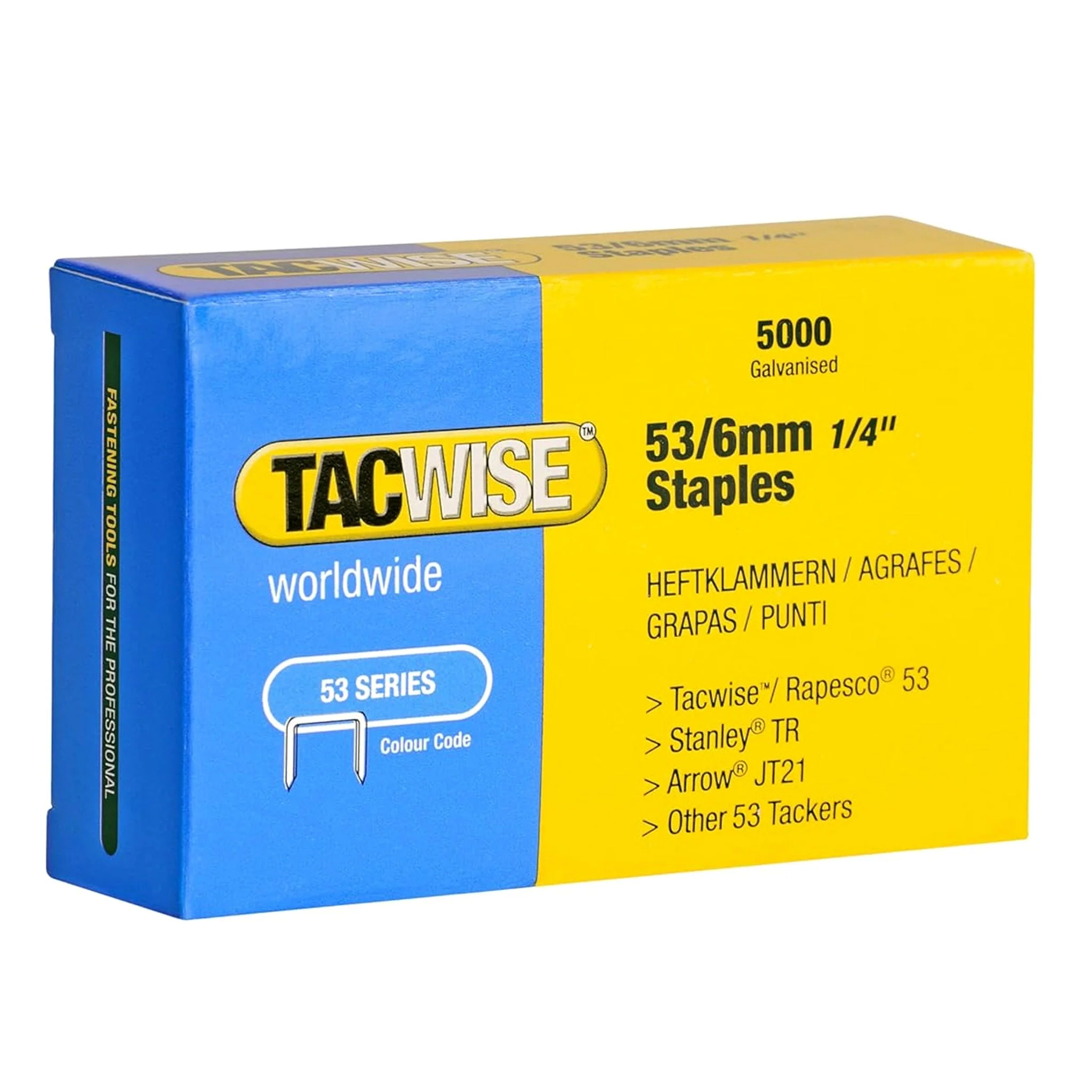 Tacwise Type 53 Staples 4mm - 16mm - Image 5